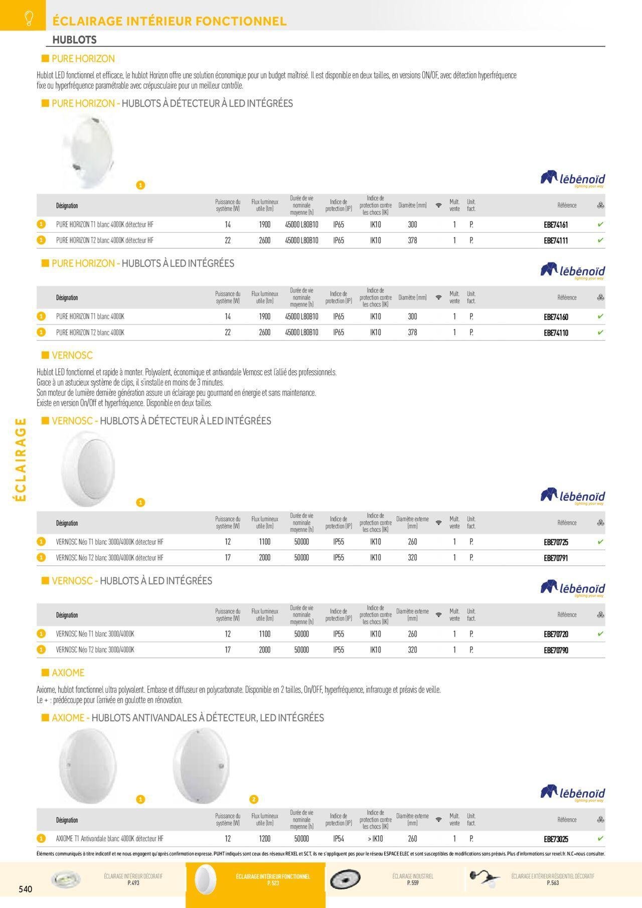 rexel - Rexel Éclairage à partir du 01/12/2023 - 31/12/2024 - page: 50