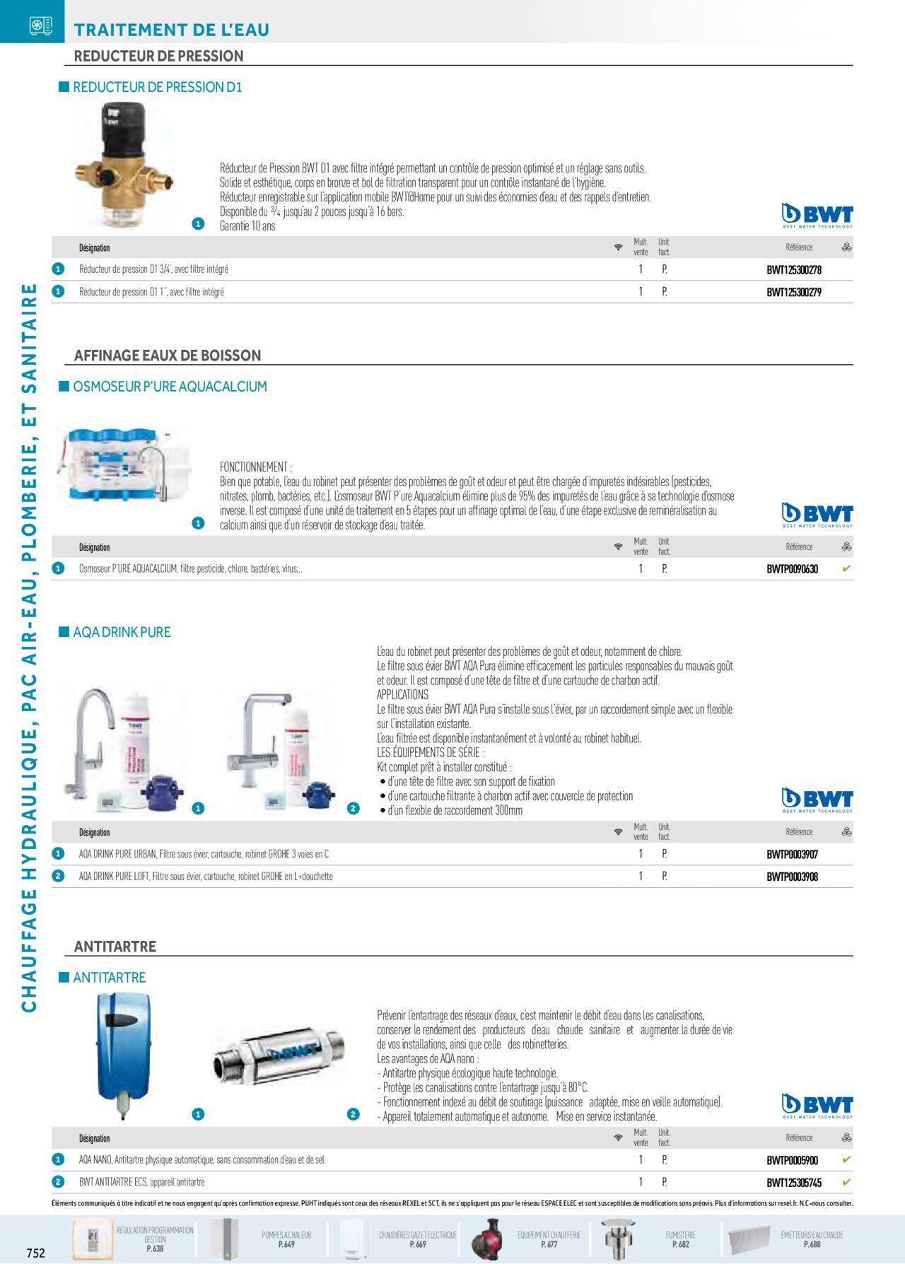 rexel - Rexel Chauffage Hydraulique, Plomberie et Sanitaire à partir du 01/12/2023 - 31/12/2024 - page: 118