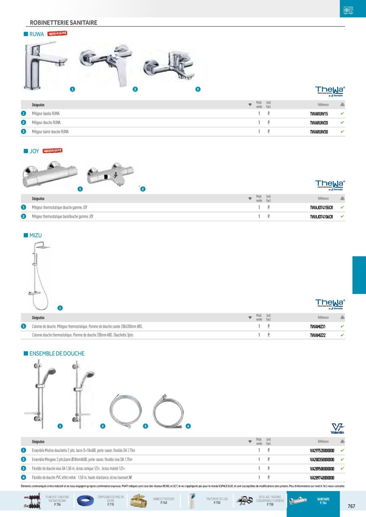 rexel - Rexel Chauffage Hydraulique, Plomberie et Sanitaire à partir du 01/12/2023 - 31/12/2024 - page: 133