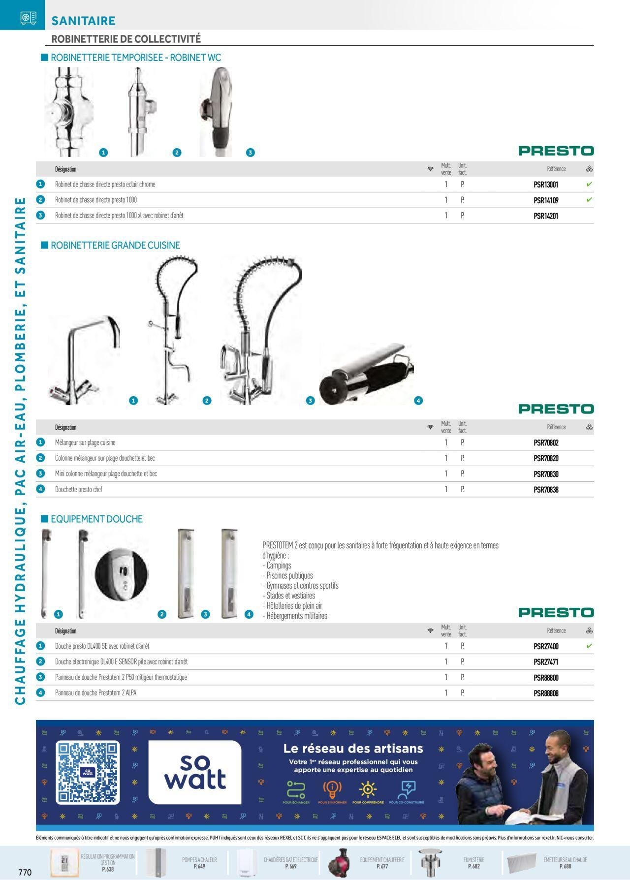 rexel - Rexel Chauffage Hydraulique, Plomberie et Sanitaire à partir du 01/12/2023 - 31/12/2024 - page: 136