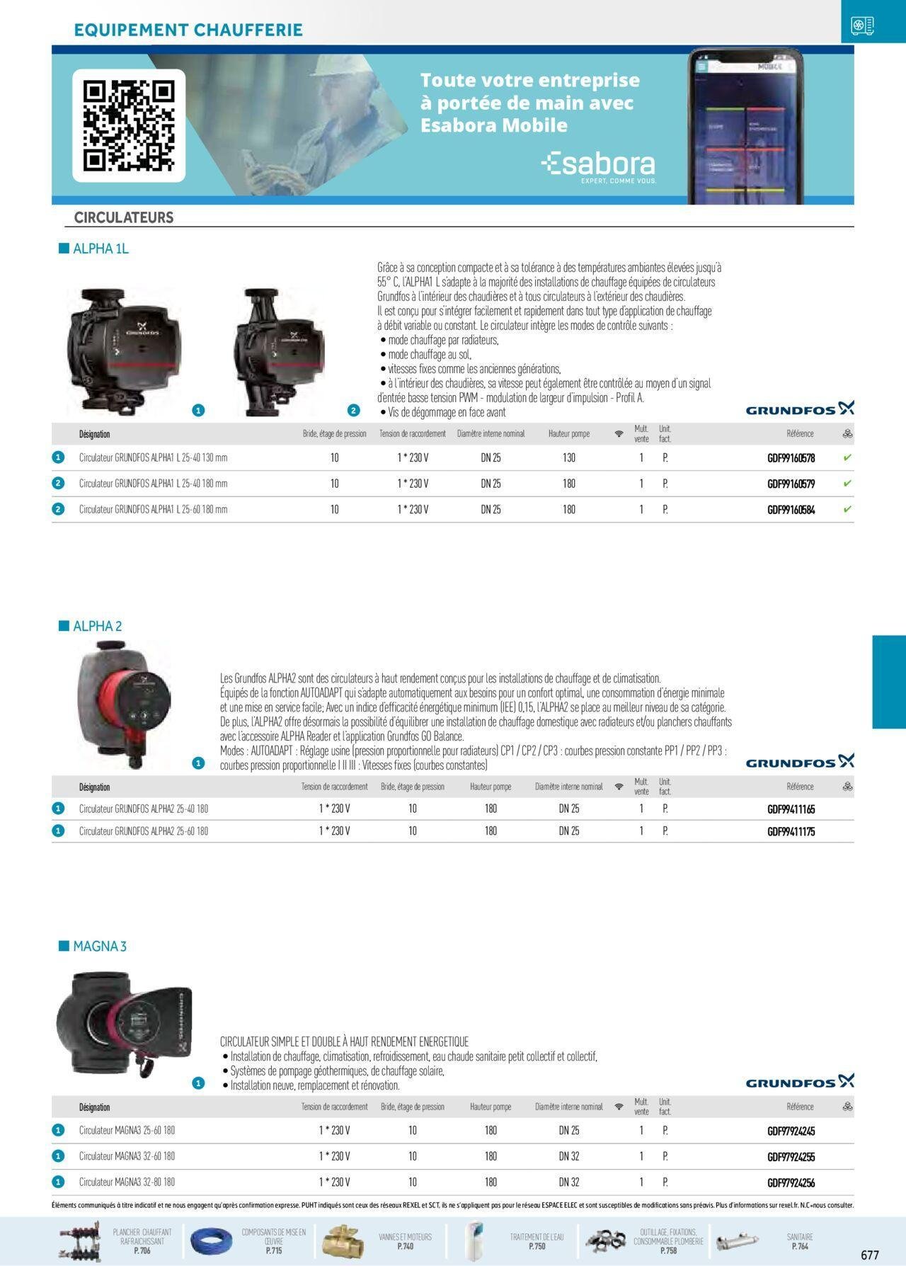 rexel - Rexel Chauffage Hydraulique, Plomberie et Sanitaire à partir du 01/12/2023 - 31/12/2024 - page: 43