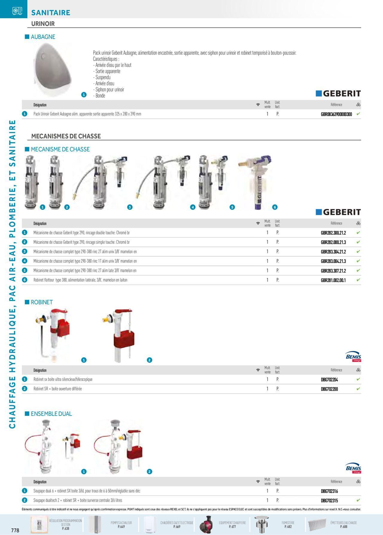 rexel - Rexel Chauffage Hydraulique, Plomberie et Sanitaire à partir du 01/12/2023 - 31/12/2024 - page: 144