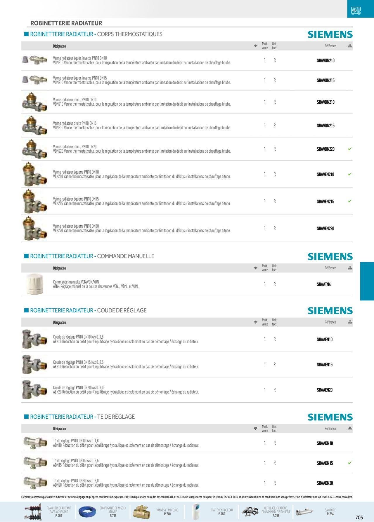 rexel - Rexel Chauffage Hydraulique, Plomberie et Sanitaire à partir du 01/12/2023 - 31/12/2024 - page: 71