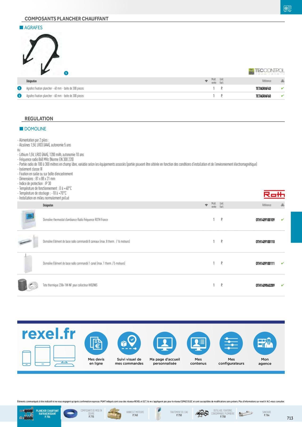 rexel - Rexel Chauffage Hydraulique, Plomberie et Sanitaire à partir du 01/12/2023 - 31/12/2024 - page: 79