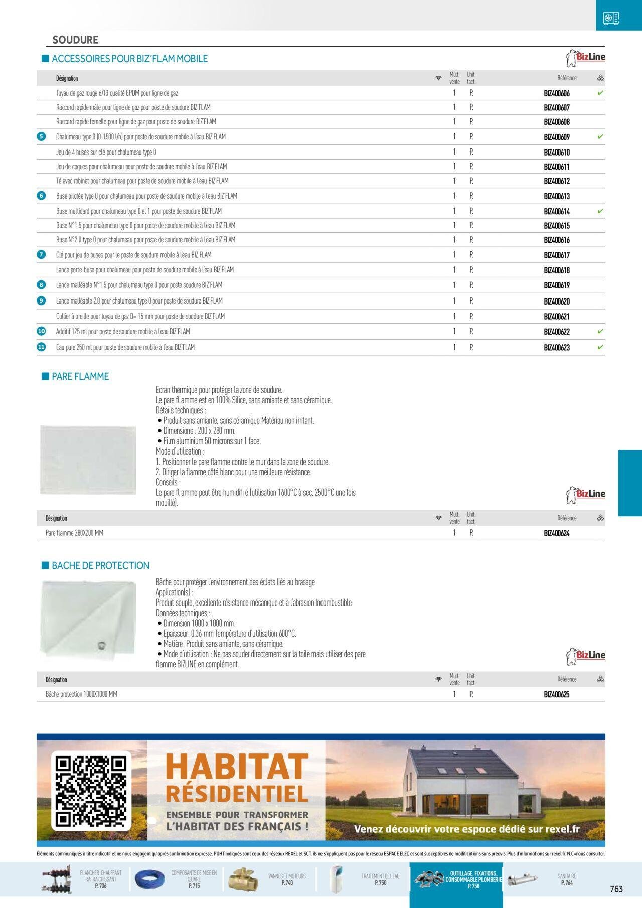 rexel - Rexel Chauffage Hydraulique, Plomberie et Sanitaire à partir du 01/12/2023 - 31/12/2024 - page: 129