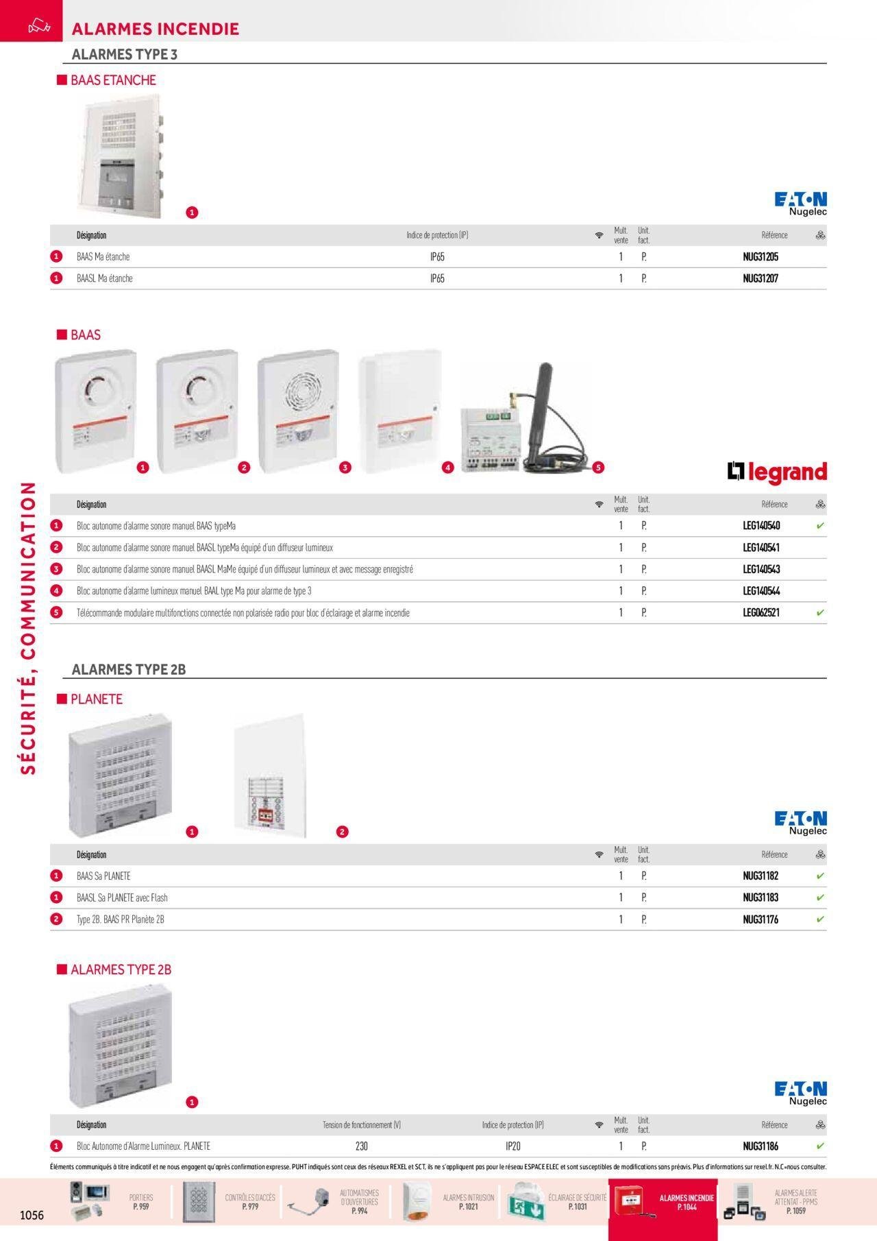 rexel - Rexel Sécurité, Communication à partir du 01/12/2023 - 31/12/2024 - page: 100