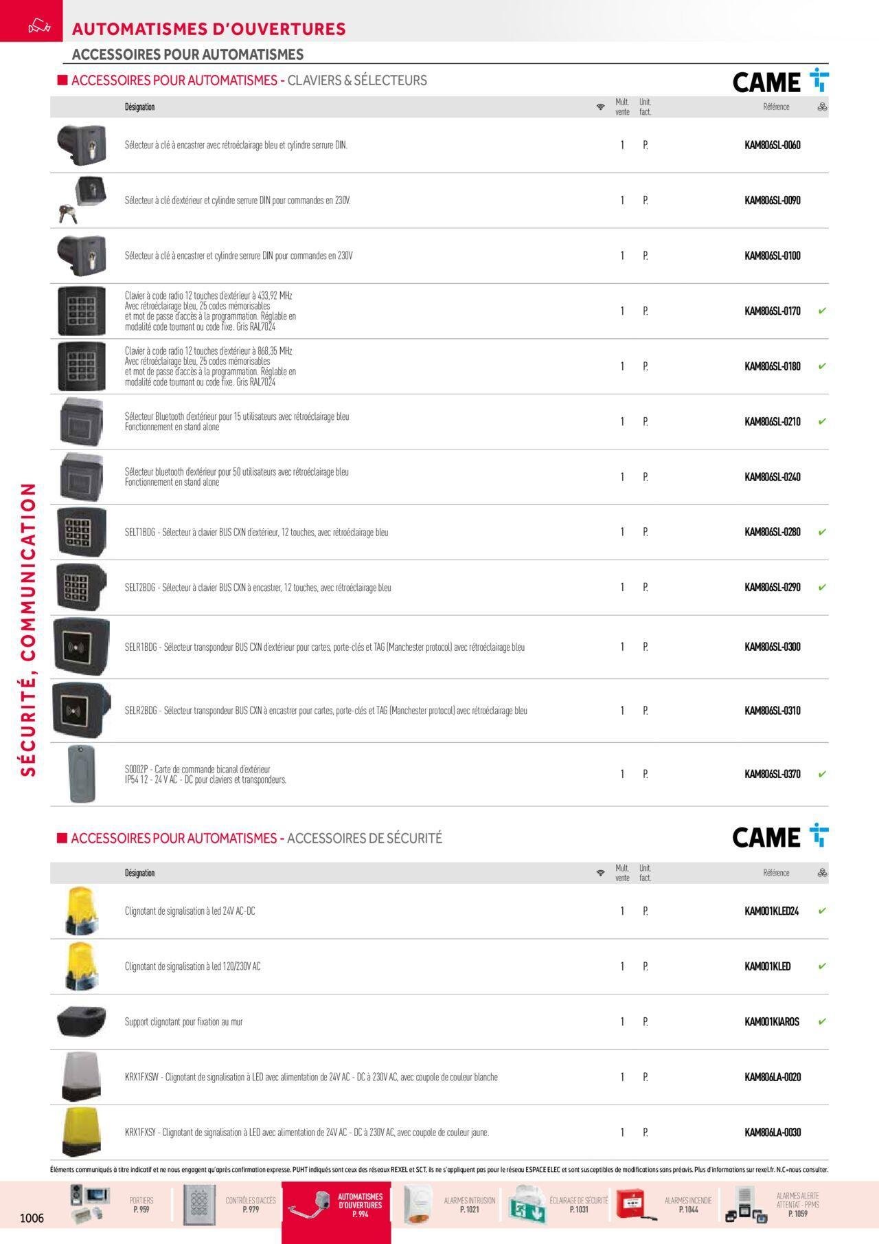 rexel - Rexel Sécurité, Communication à partir du 01/12/2023 - 31/12/2024 - page: 50