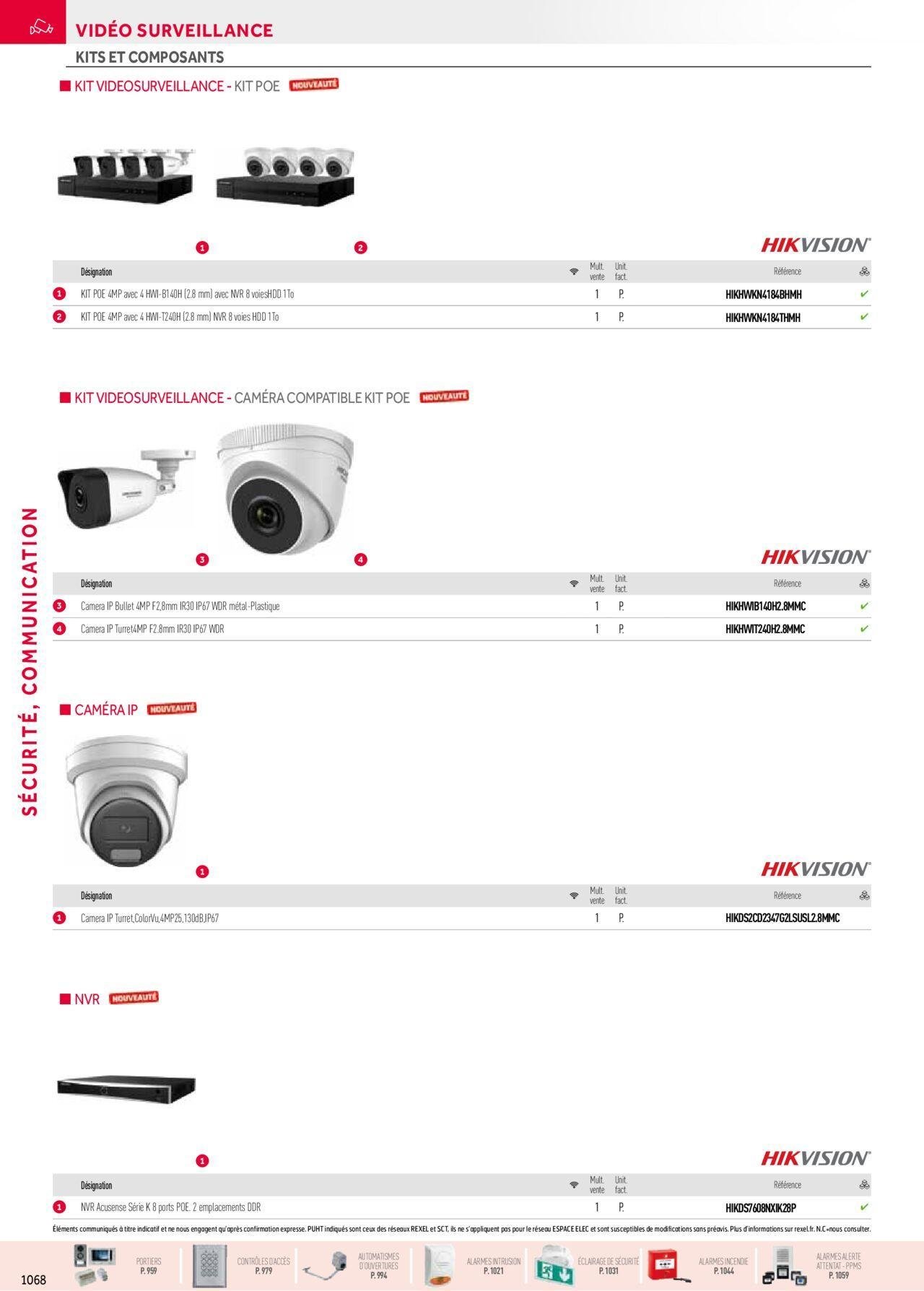 rexel - Rexel Sécurité, Communication à partir du 01/12/2023 - 31/12/2024 - page: 112