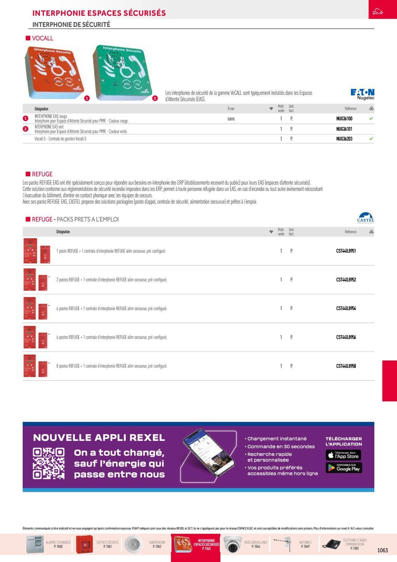 rexel - Rexel Sécurité, Communication à partir du 01/12/2023 - 31/12/2024 - page: 107