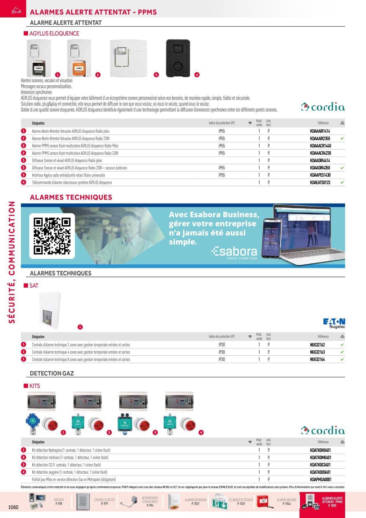 rexel - Rexel Sécurité, Communication à partir du 01/12/2023 - 31/12/2024 - page: 104