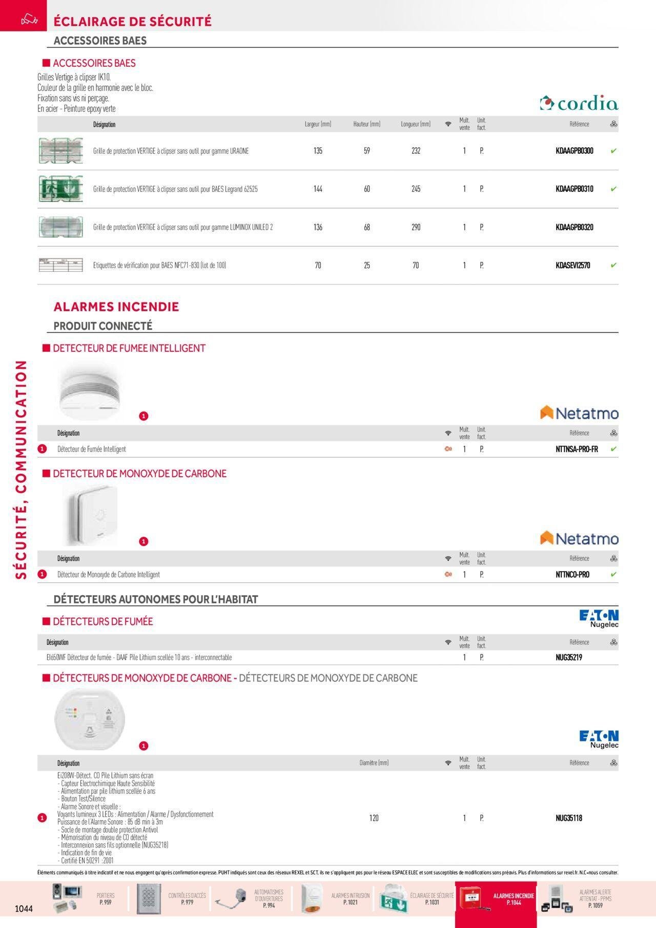 rexel - Rexel Sécurité, Communication à partir du 01/12/2023 - 31/12/2024 - page: 88