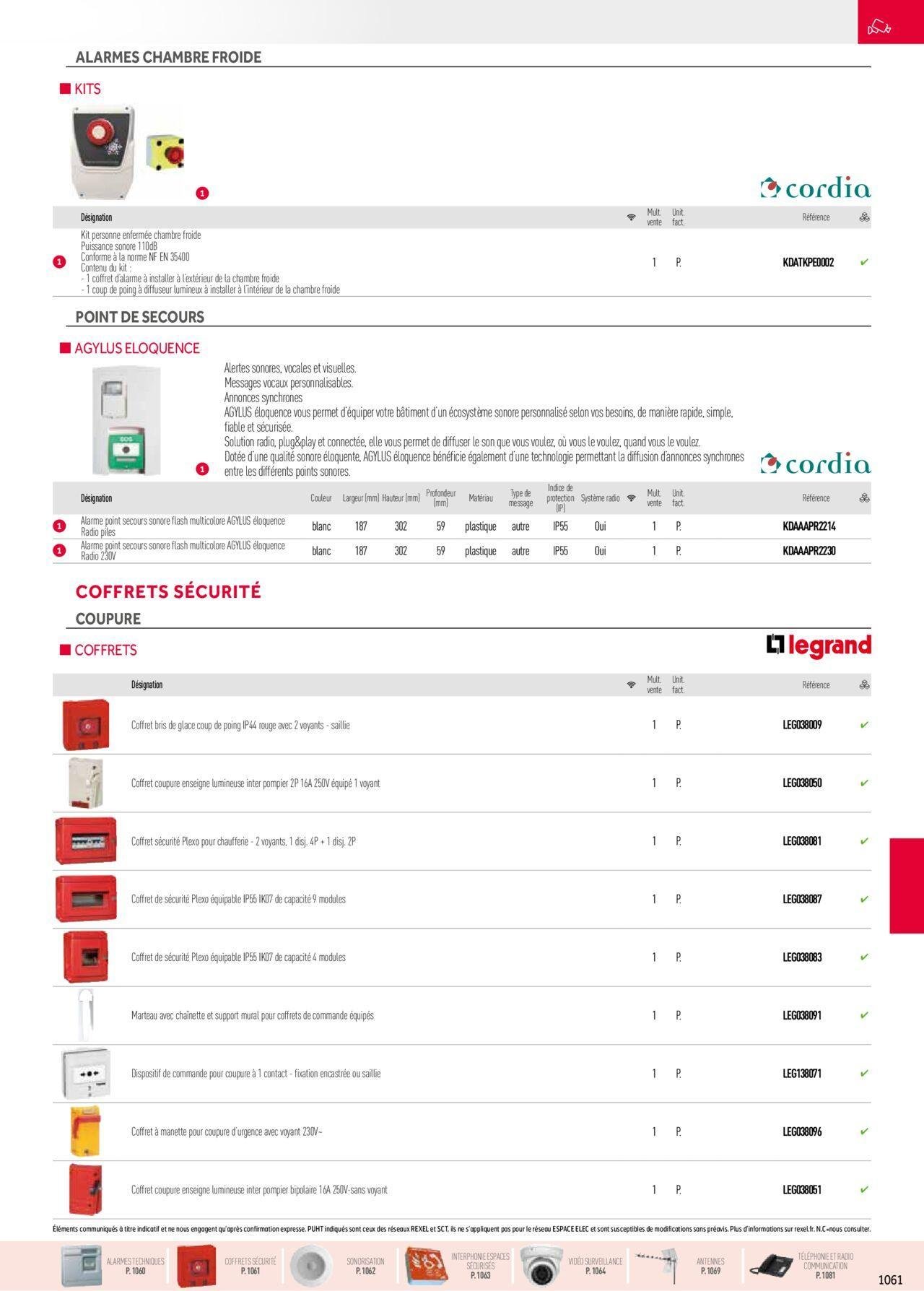 rexel - Rexel Sécurité, Communication à partir du 01/12/2023 - 31/12/2024 - page: 105