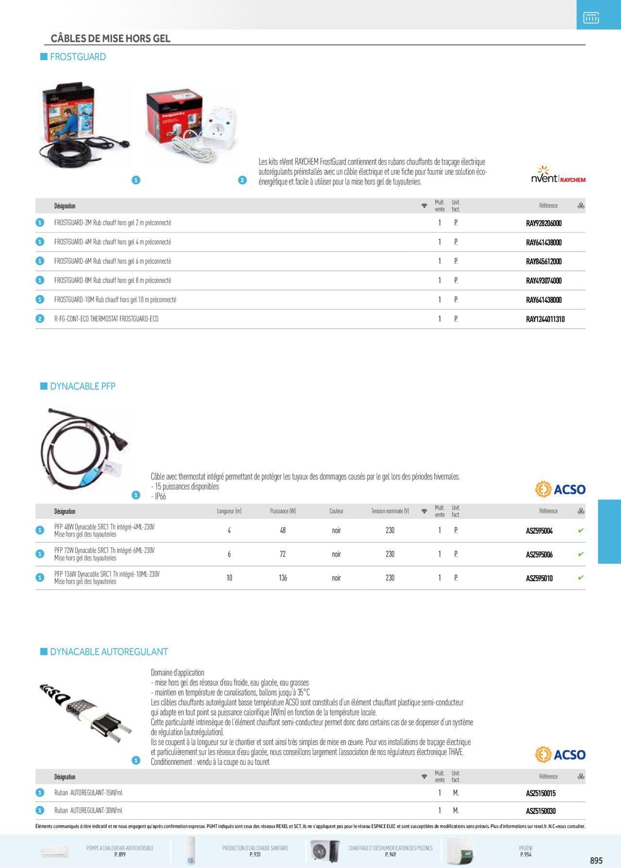 rexel - Rexel Chauffage Electrique, Eau Chaude Sanitaire, Climatisation, Ventilation et Photovoltaïque à partir du 01/12/2023 - 31/12/2024 - page: 111