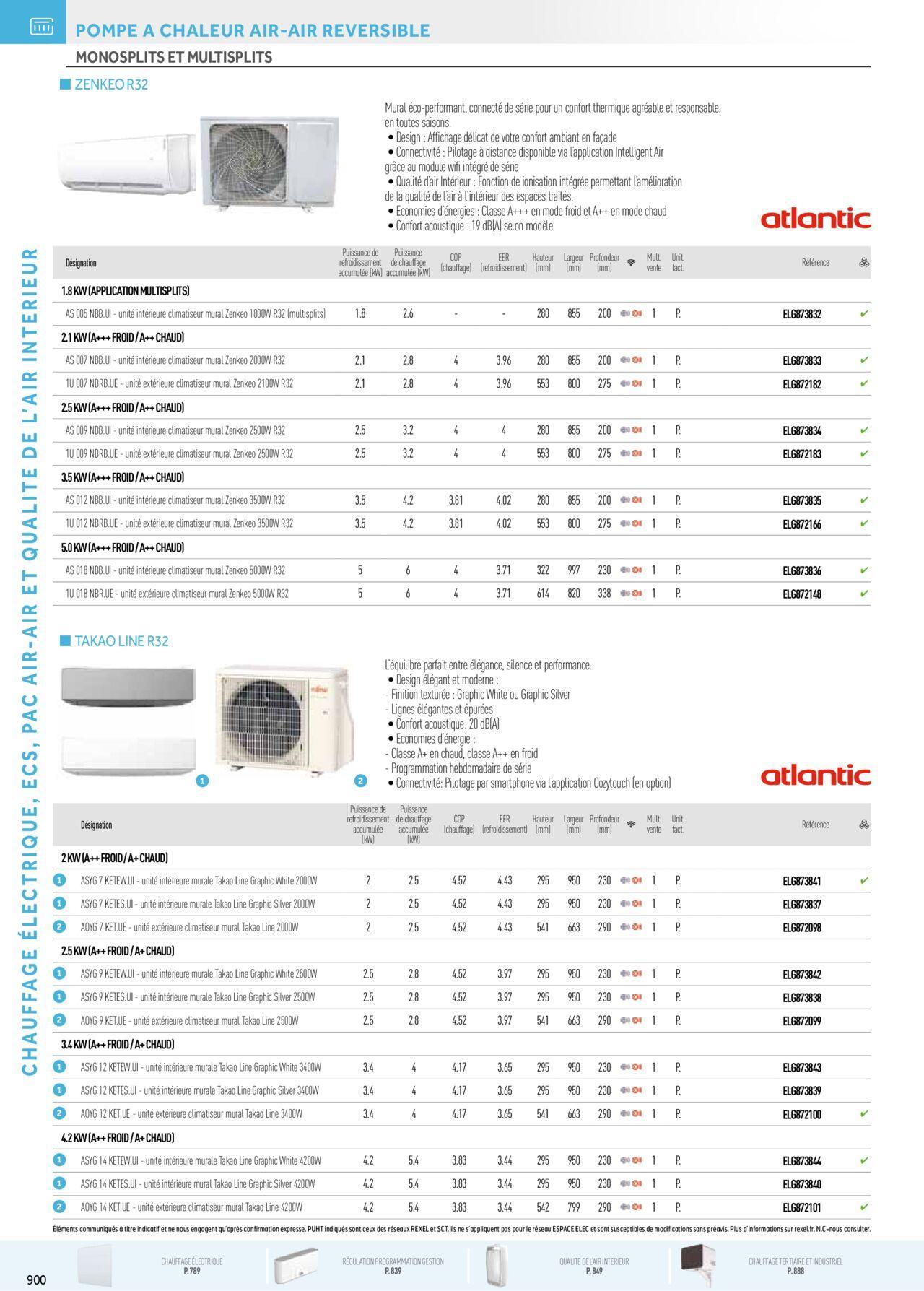 rexel - Rexel Chauffage Electrique, Eau Chaude Sanitaire, Climatisation, Ventilation et Photovoltaïque à partir du 01/12/2023 - 31/12/2024 - page: 116