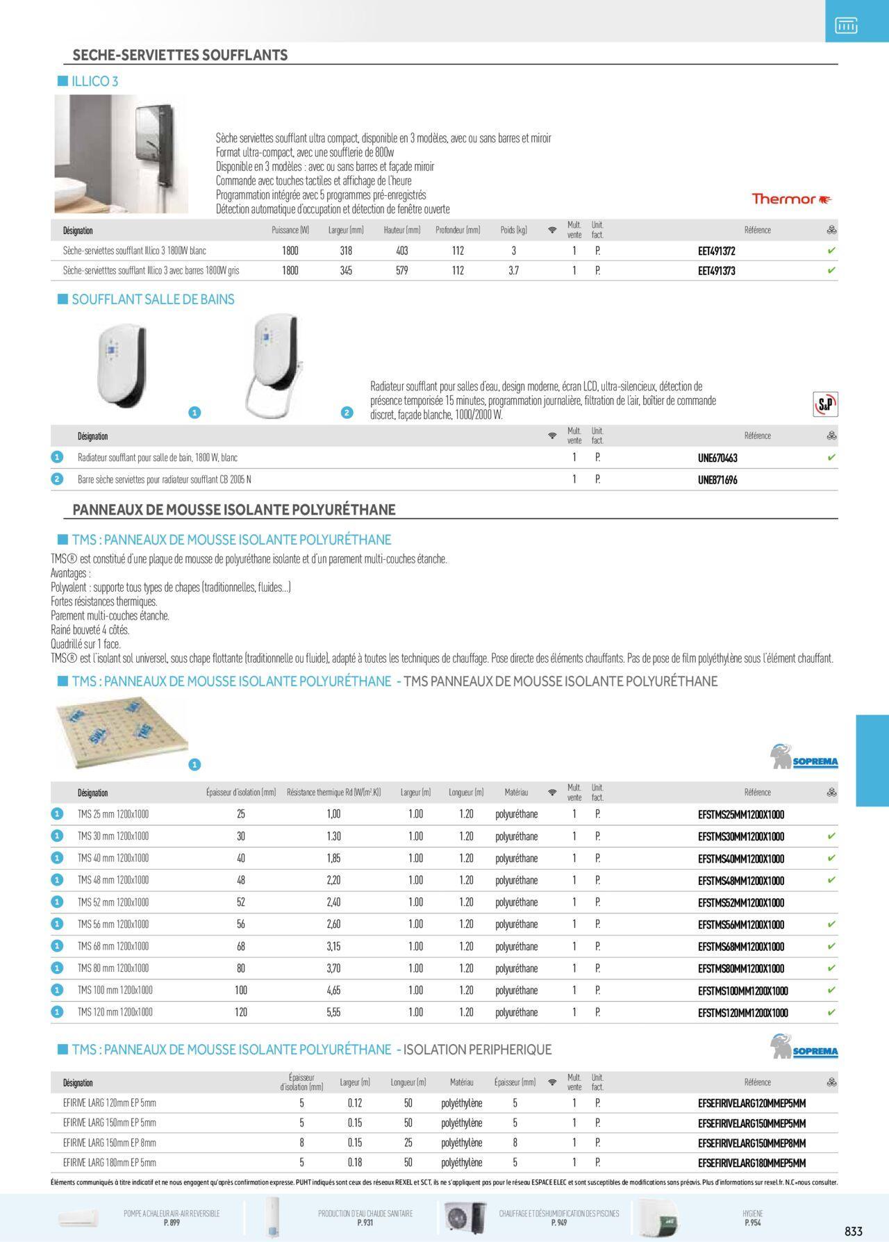 rexel - Rexel Chauffage Electrique, Eau Chaude Sanitaire, Climatisation, Ventilation et Photovoltaïque à partir du 01/12/2023 - 31/12/2024 - page: 49