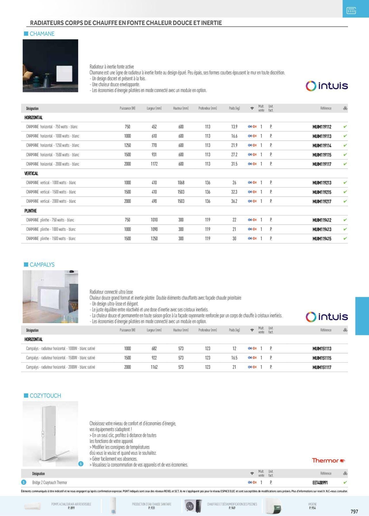 rexel - Rexel Chauffage Electrique, Eau Chaude Sanitaire, Climatisation, Ventilation et Photovoltaïque à partir du 01/12/2023 - 31/12/2024 - page: 13