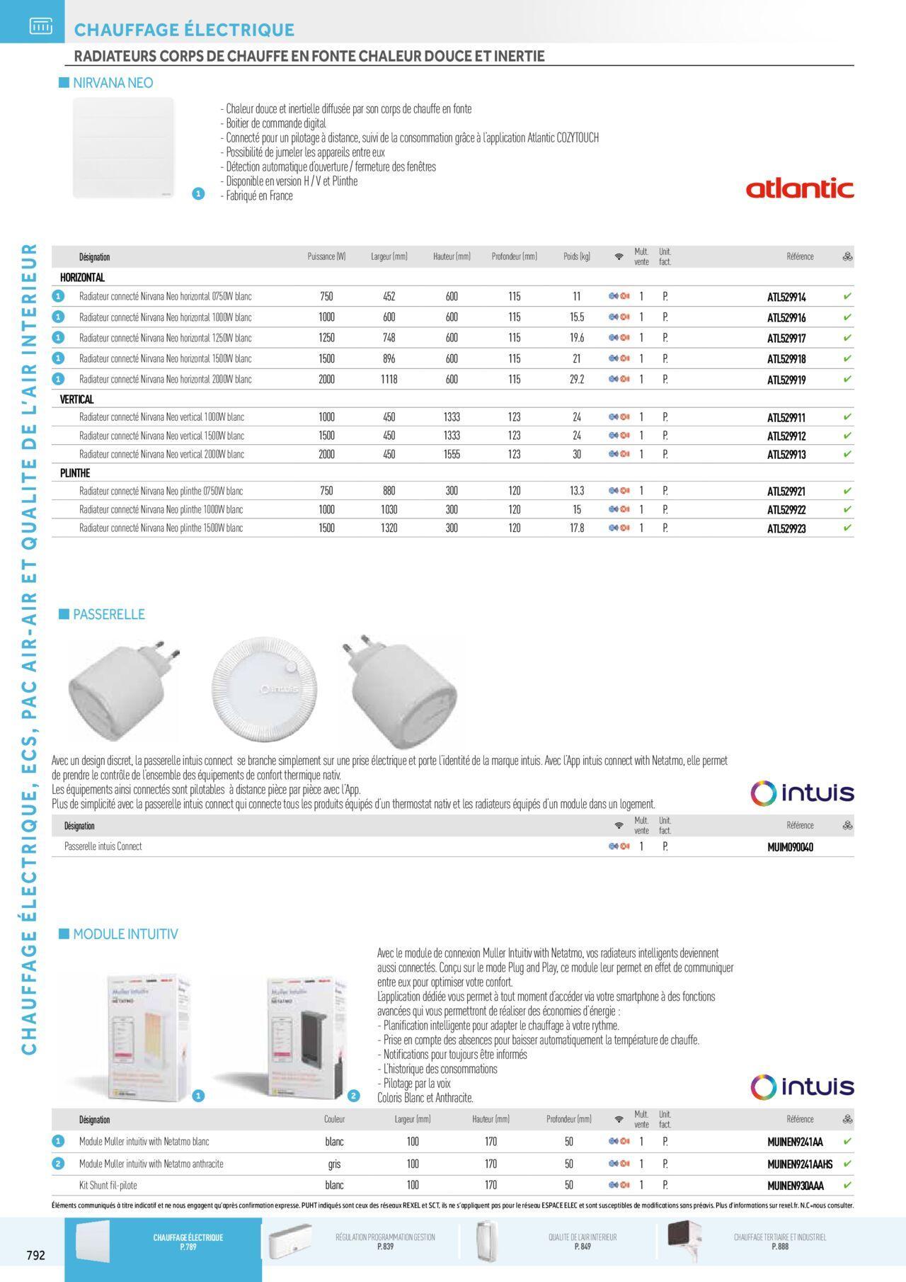 rexel - Rexel Chauffage Electrique, Eau Chaude Sanitaire, Climatisation, Ventilation et Photovoltaïque à partir du 01/12/2023 - 31/12/2024 - page: 8