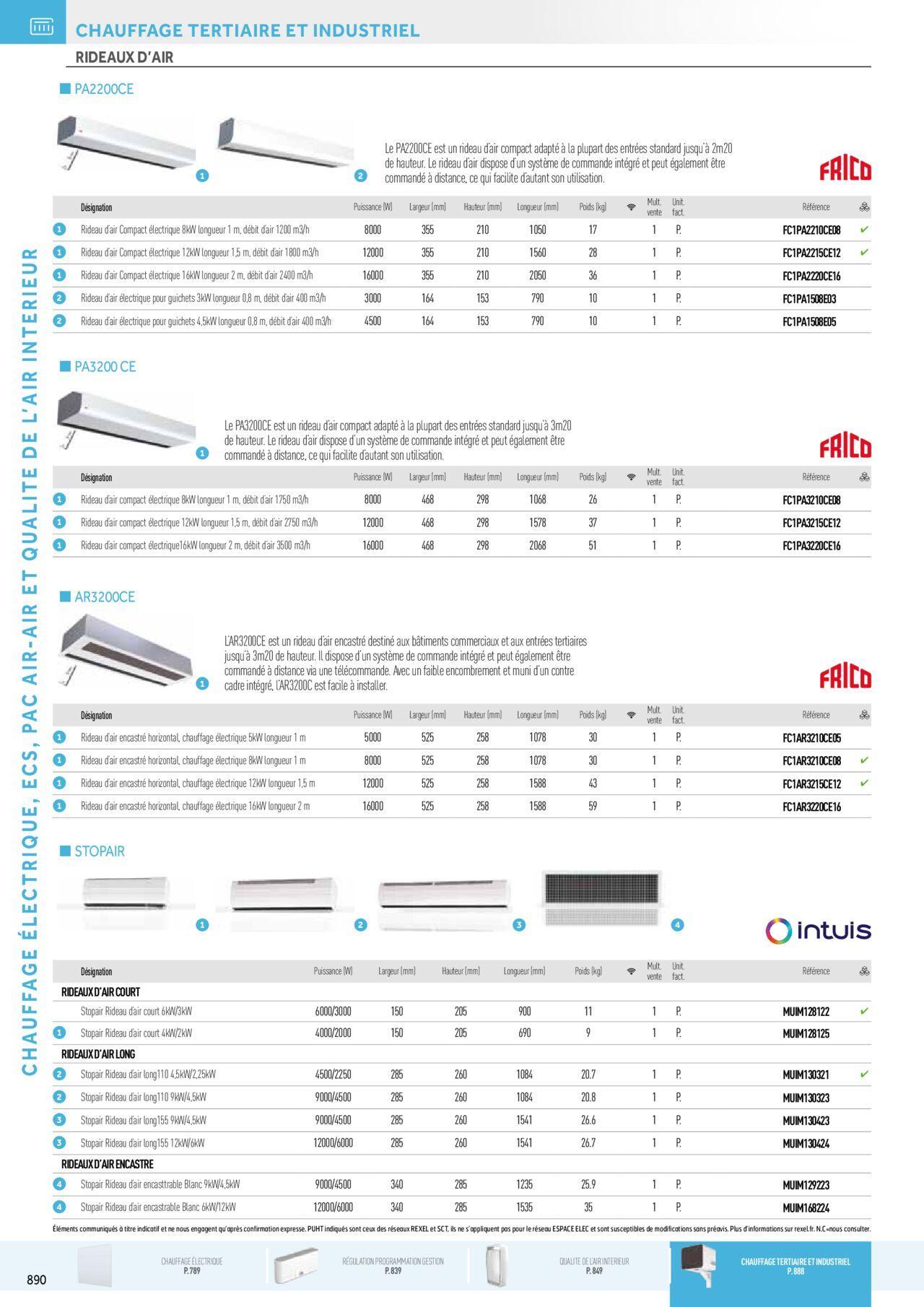 rexel - Rexel Chauffage Electrique, Eau Chaude Sanitaire, Climatisation, Ventilation et Photovoltaïque à partir du 01/12/2023 - 31/12/2024 - page: 106