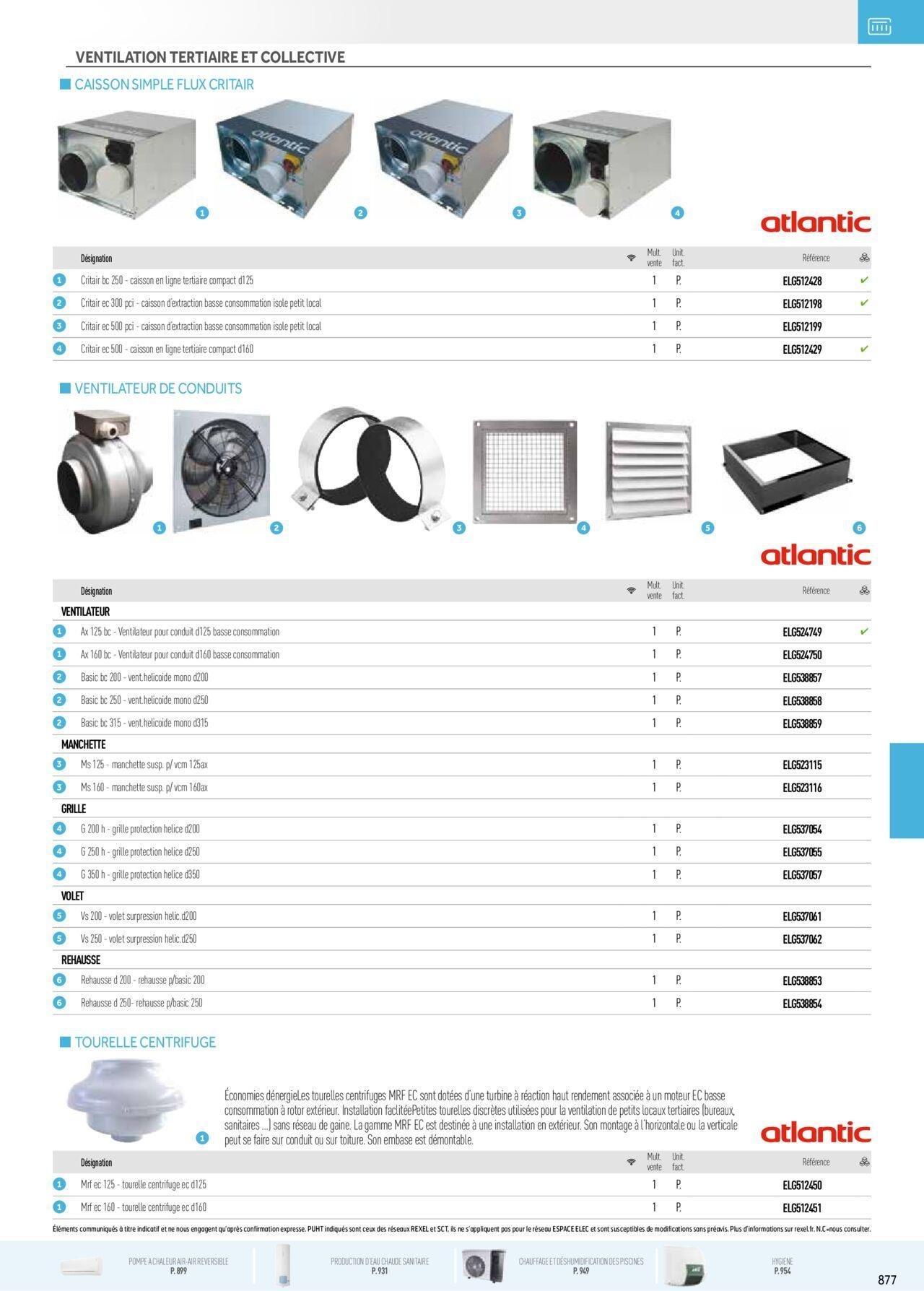 rexel - Rexel Chauffage Electrique, Eau Chaude Sanitaire, Climatisation, Ventilation et Photovoltaïque à partir du 01/12/2023 - 31/12/2024 - page: 93