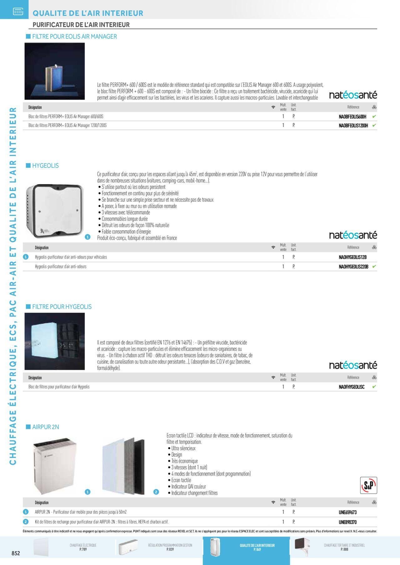 rexel - Rexel Chauffage Electrique, Eau Chaude Sanitaire, Climatisation, Ventilation et Photovoltaïque à partir du 01/12/2023 - 31/12/2024 - page: 68