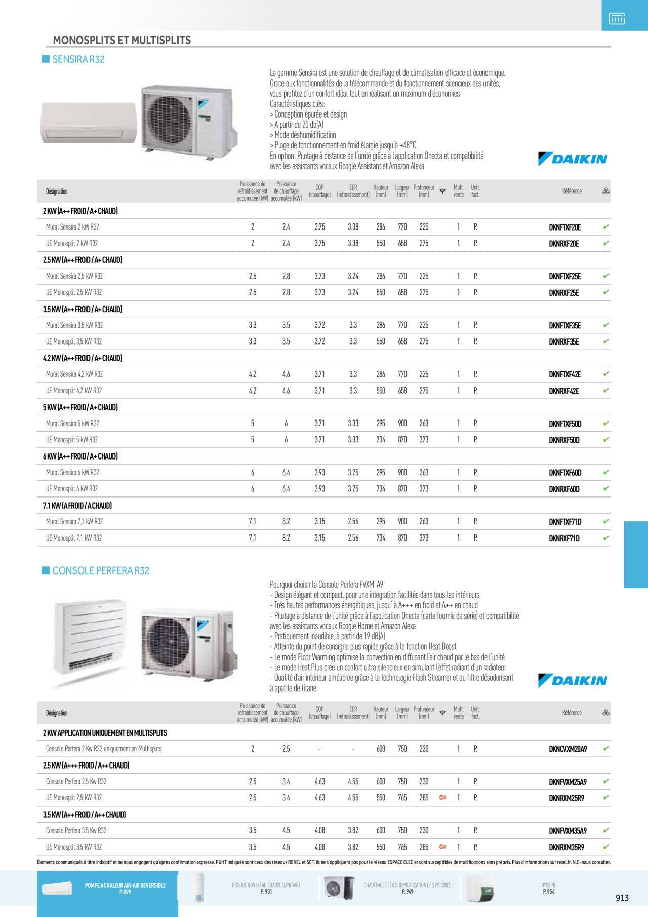 rexel - Rexel Chauffage Electrique, Eau Chaude Sanitaire, Climatisation, Ventilation et Photovoltaïque à partir du 01/12/2023 - 31/12/2024 - page: 129