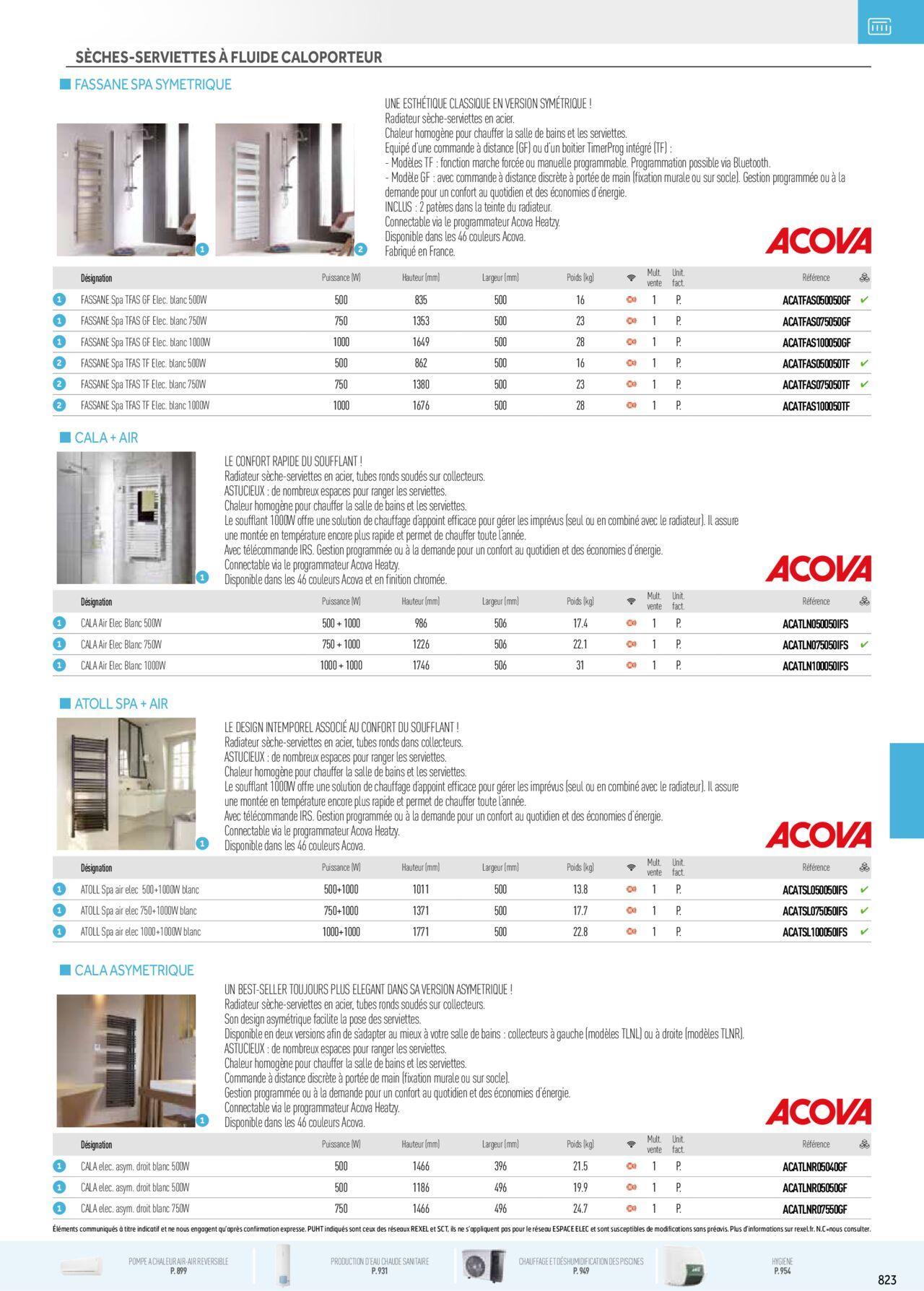 rexel - Rexel Chauffage Electrique, Eau Chaude Sanitaire, Climatisation, Ventilation et Photovoltaïque à partir du 01/12/2023 - 31/12/2024 - page: 39