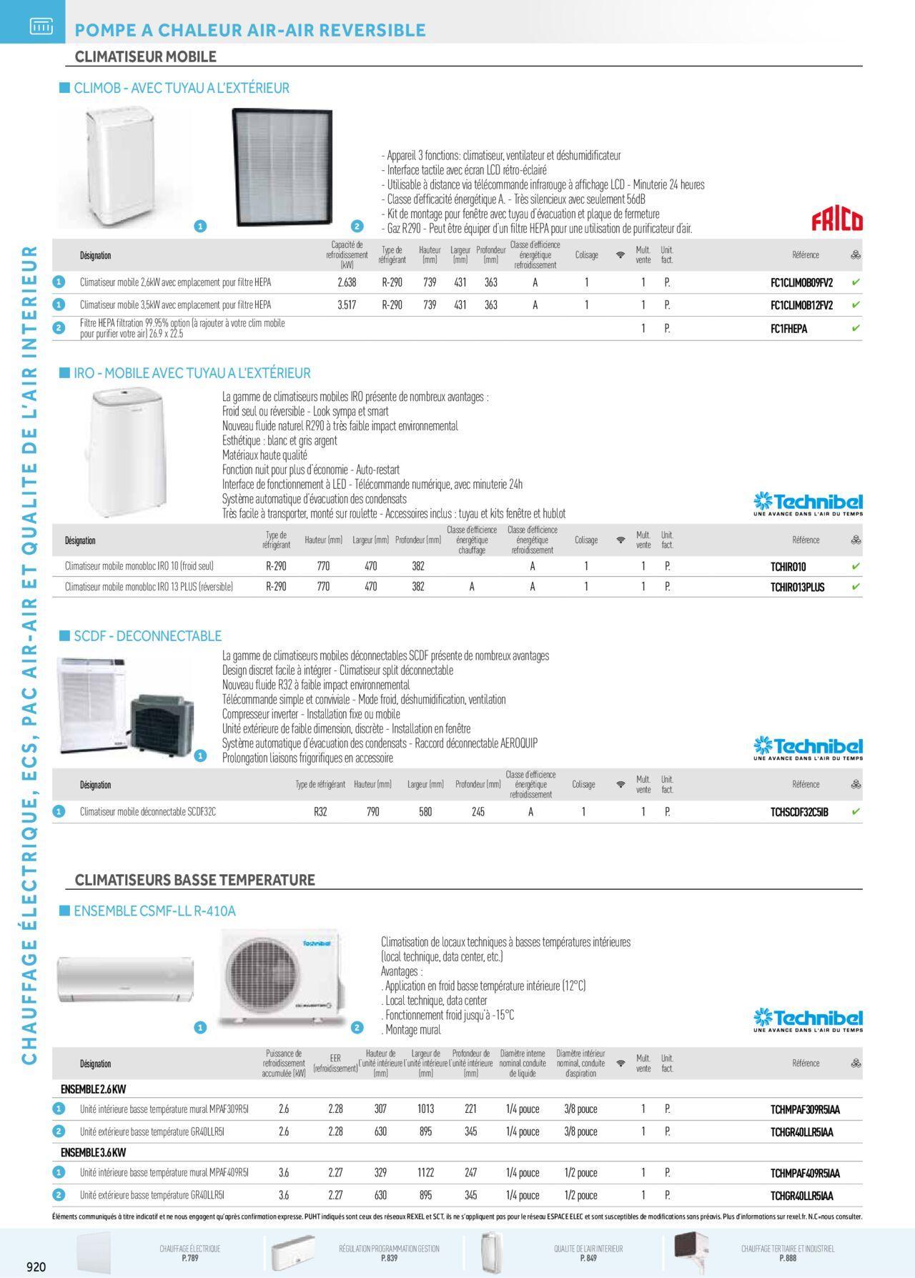 rexel - Rexel Chauffage Electrique, Eau Chaude Sanitaire, Climatisation, Ventilation et Photovoltaïque à partir du 01/12/2023 - 31/12/2024 - page: 136