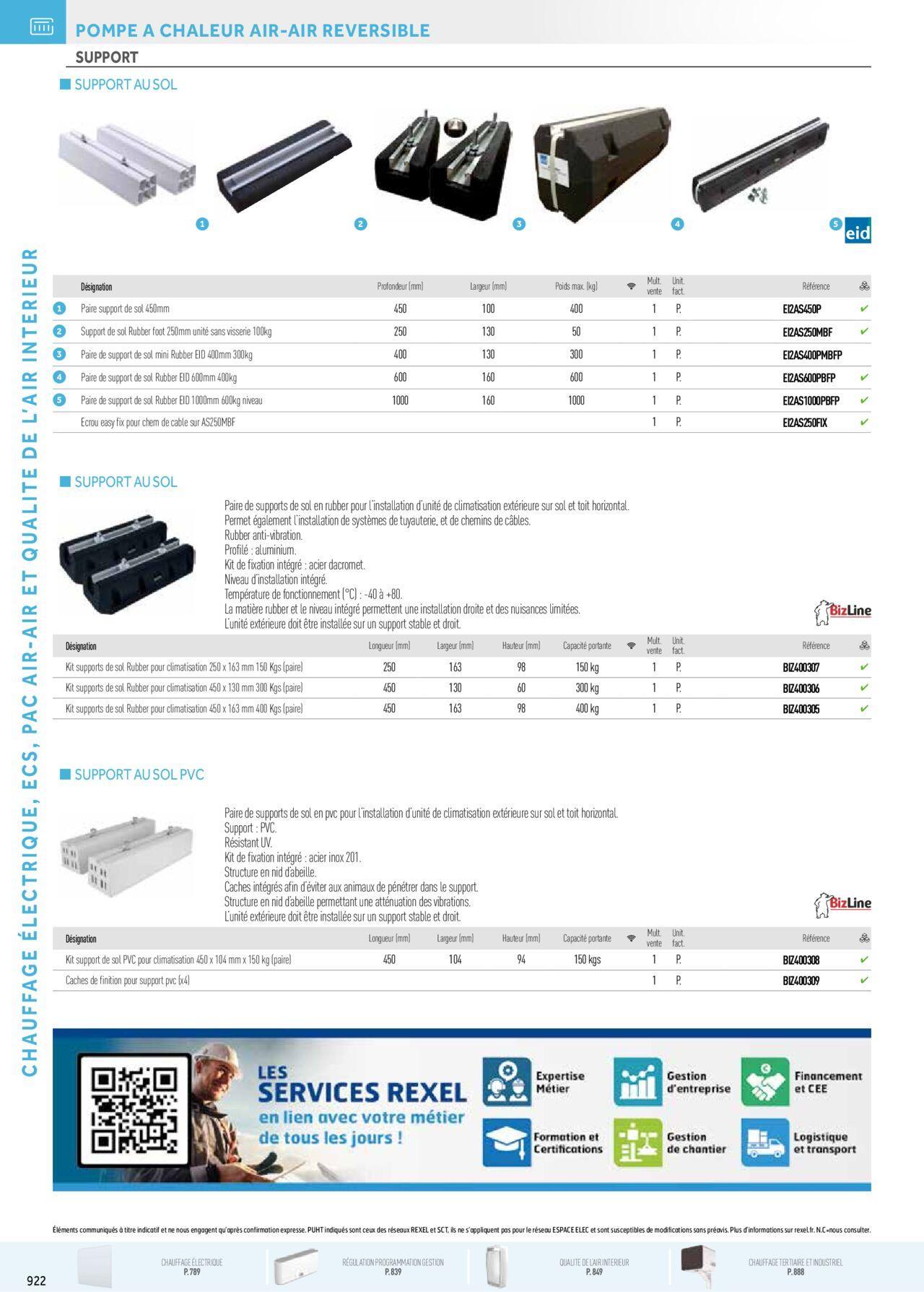 rexel - Rexel Chauffage Electrique, Eau Chaude Sanitaire, Climatisation, Ventilation et Photovoltaïque à partir du 01/12/2023 - 31/12/2024 - page: 138