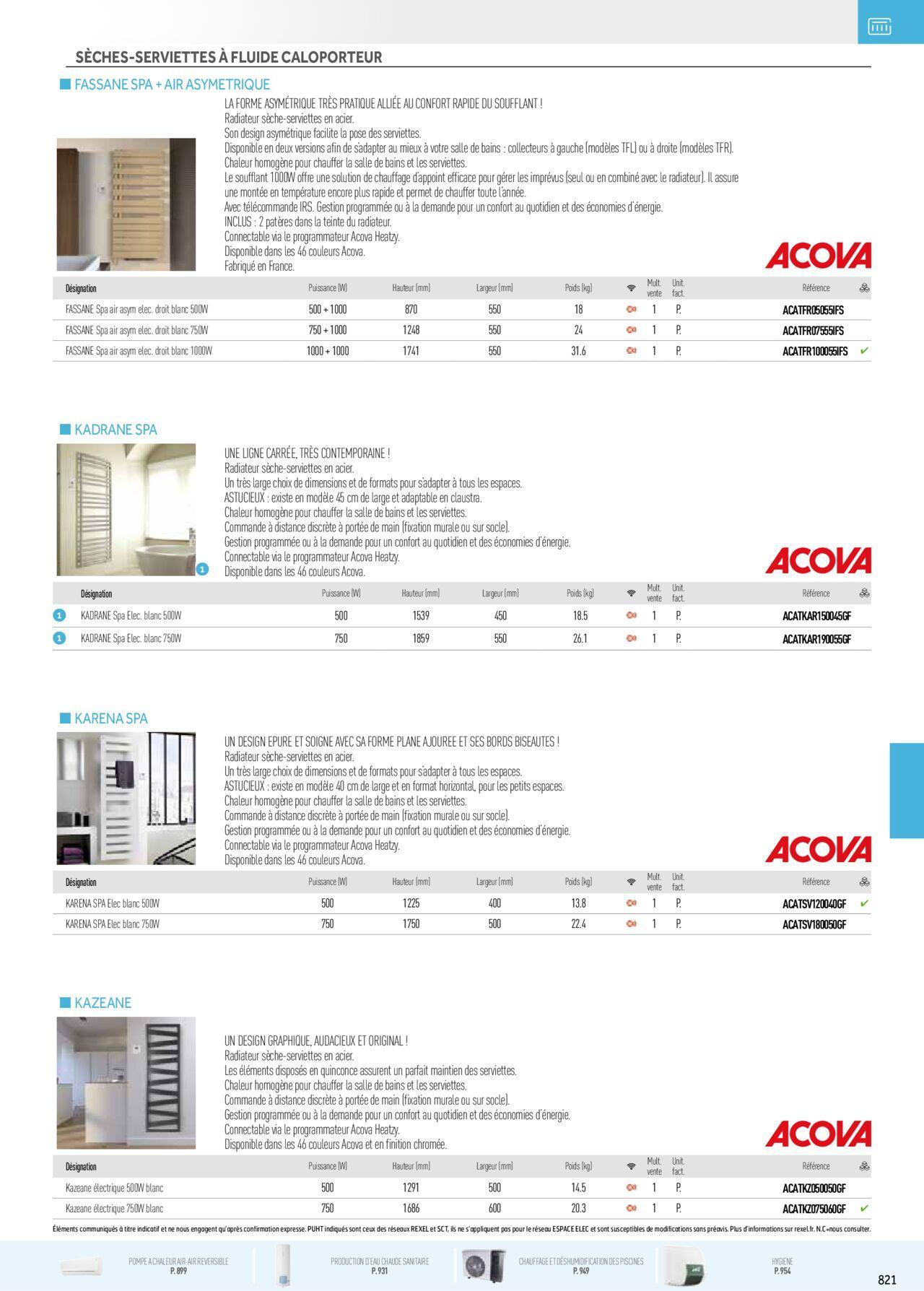 rexel - Rexel Chauffage Electrique, Eau Chaude Sanitaire, Climatisation, Ventilation et Photovoltaïque à partir du 01/12/2023 - 31/12/2024 - page: 37