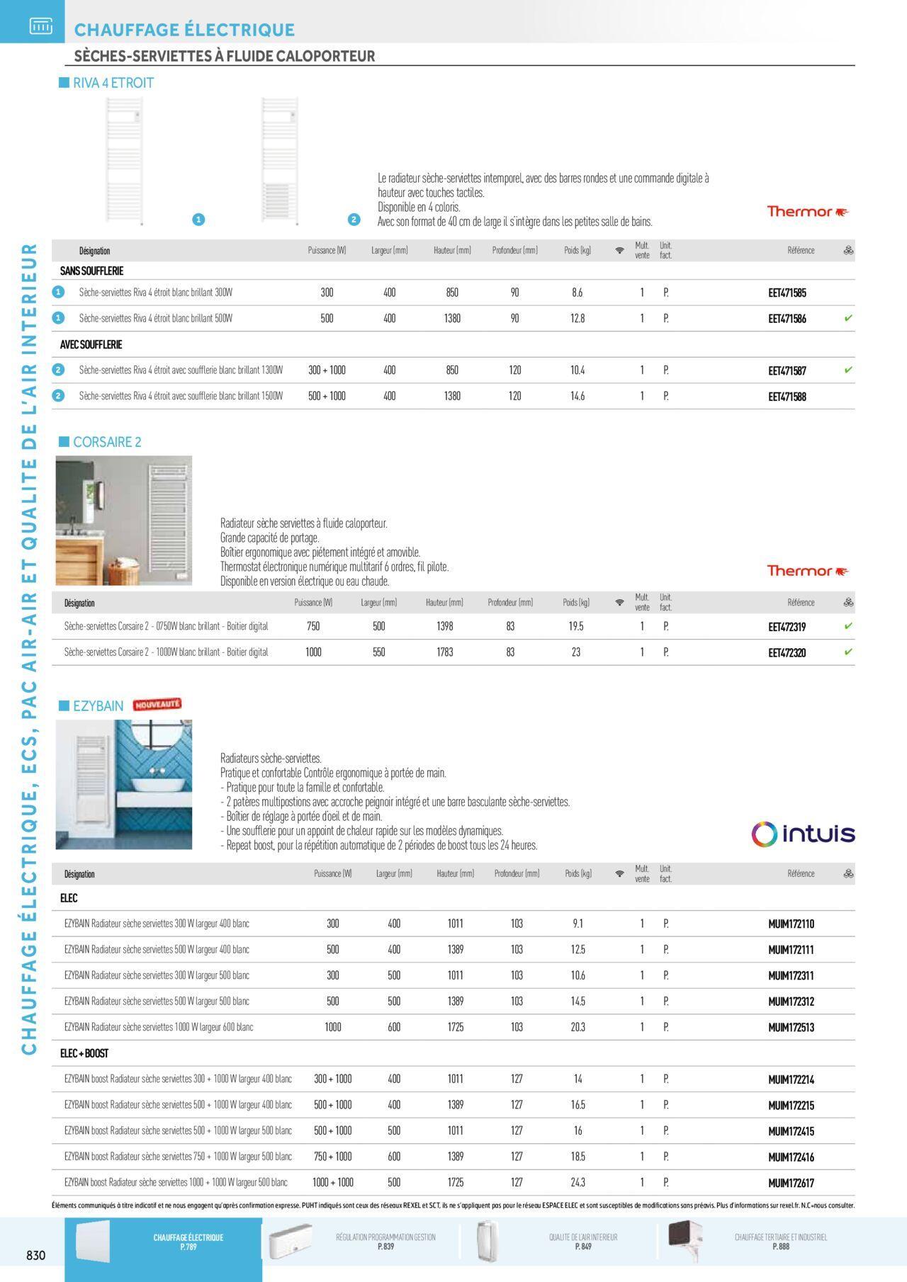 rexel - Rexel Chauffage Electrique, Eau Chaude Sanitaire, Climatisation, Ventilation et Photovoltaïque à partir du 01/12/2023 - 31/12/2024 - page: 46