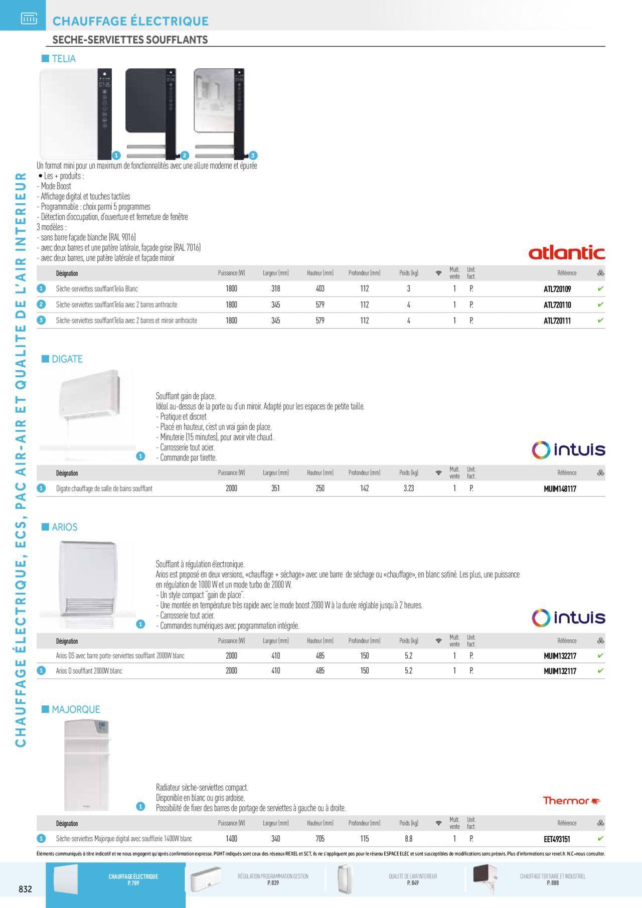 rexel - Rexel Chauffage Electrique, Eau Chaude Sanitaire, Climatisation, Ventilation et Photovoltaïque à partir du 01/12/2023 - 31/12/2024 - page: 48