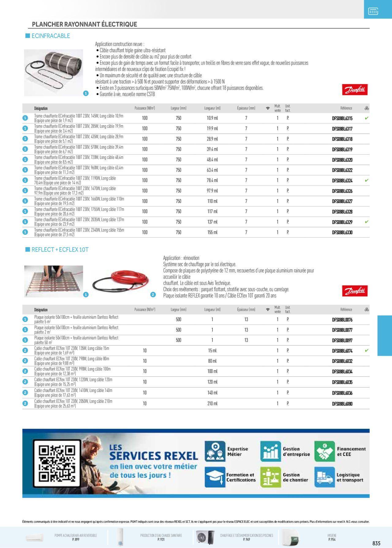 rexel - Rexel Chauffage Electrique, Eau Chaude Sanitaire, Climatisation, Ventilation et Photovoltaïque à partir du 01/12/2023 - 31/12/2024 - page: 51