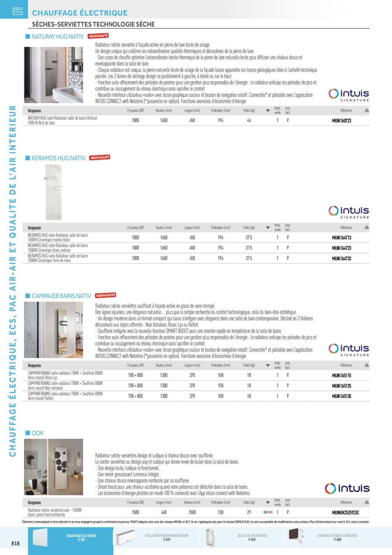 rexel - Rexel Chauffage Electrique, Eau Chaude Sanitaire, Climatisation, Ventilation et Photovoltaïque à partir du 01/12/2023 - 31/12/2024 - page: 34