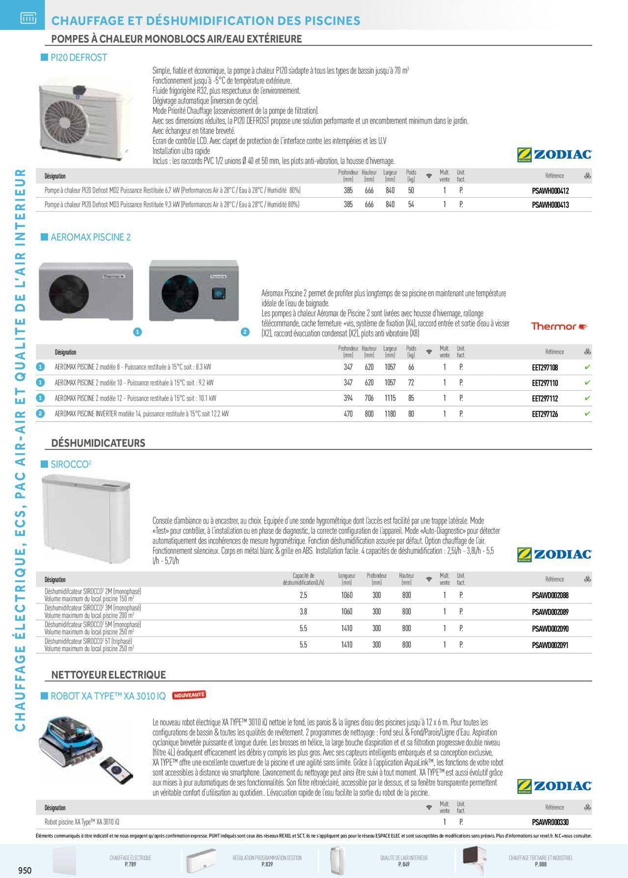 rexel - Rexel Chauffage Electrique, Eau Chaude Sanitaire, Climatisation, Ventilation et Photovoltaïque à partir du 01/12/2023 - 31/12/2024 - page: 166