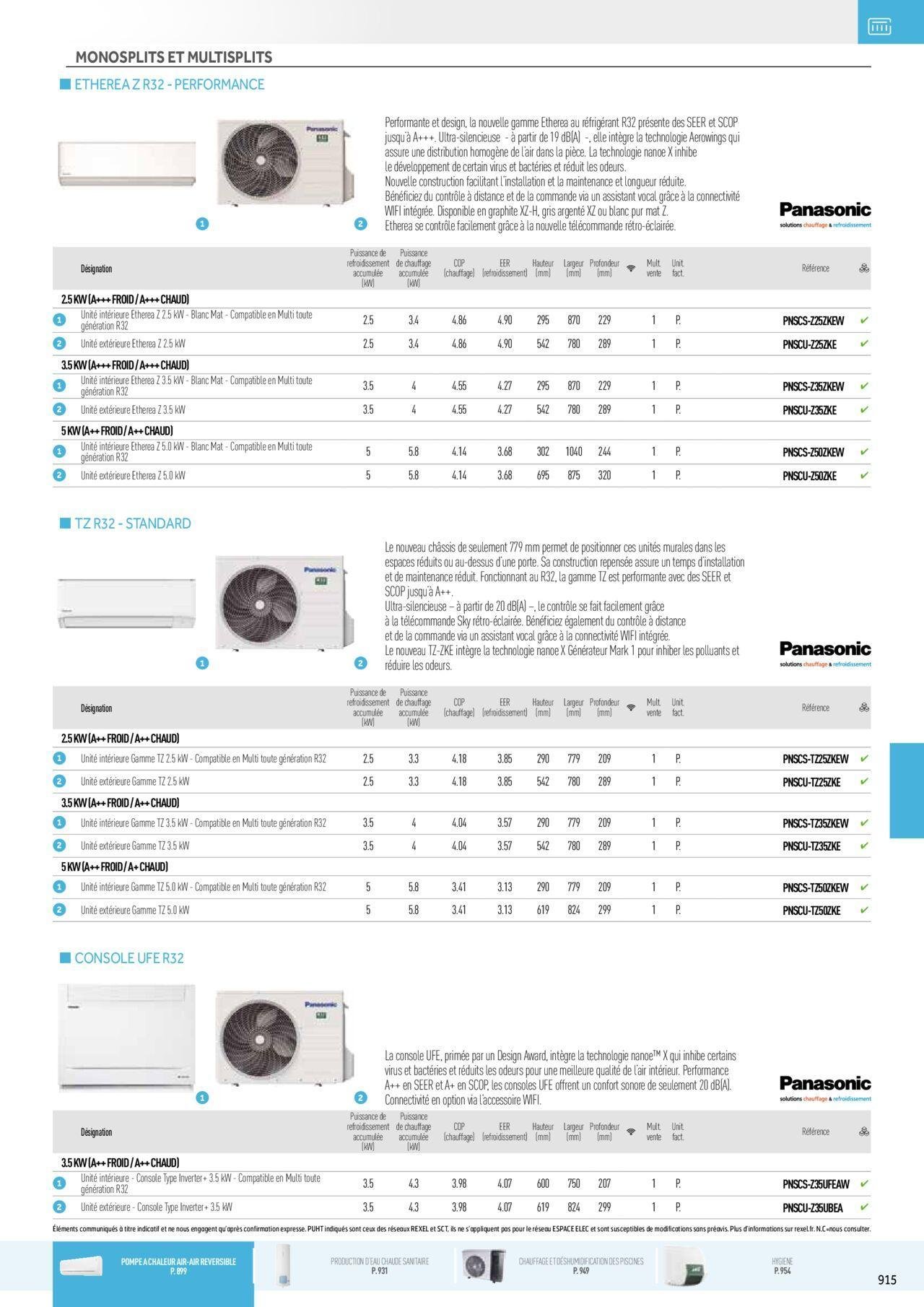 rexel - Rexel Chauffage Electrique, Eau Chaude Sanitaire, Climatisation, Ventilation et Photovoltaïque à partir du 01/12/2023 - 31/12/2024 - page: 131