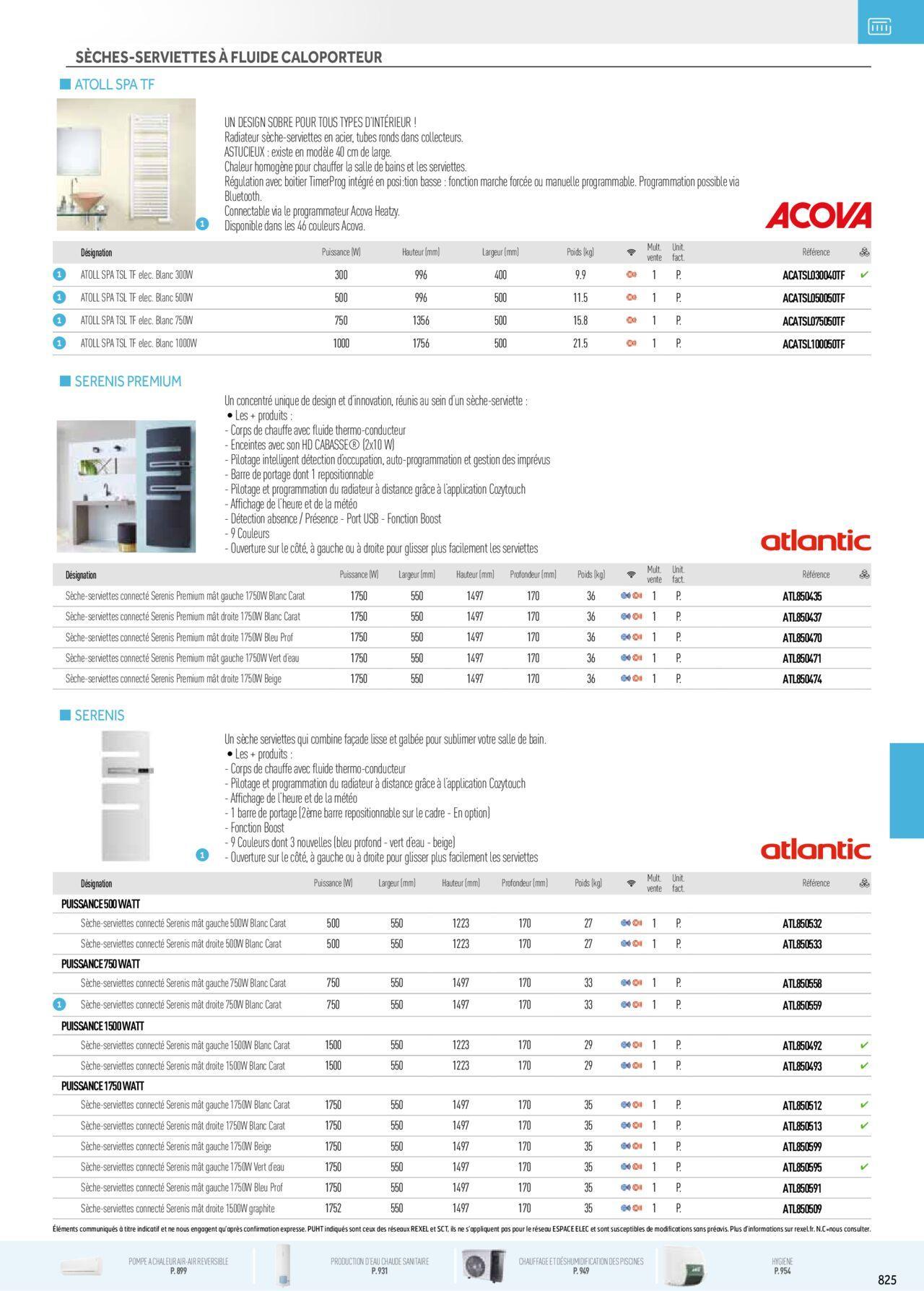 rexel - Rexel Chauffage Electrique, Eau Chaude Sanitaire, Climatisation, Ventilation et Photovoltaïque à partir du 01/12/2023 - 31/12/2024 - page: 41