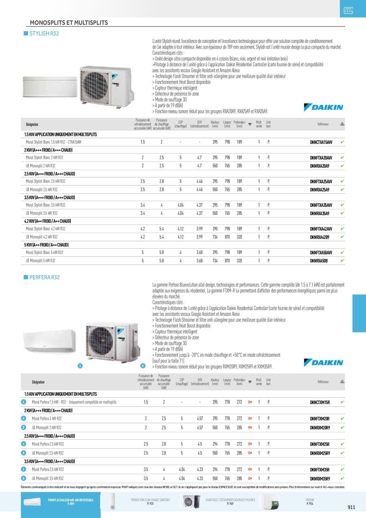 rexel - Rexel Chauffage Electrique, Eau Chaude Sanitaire, Climatisation, Ventilation et Photovoltaïque à partir du 01/12/2023 - 31/12/2024 - page: 127