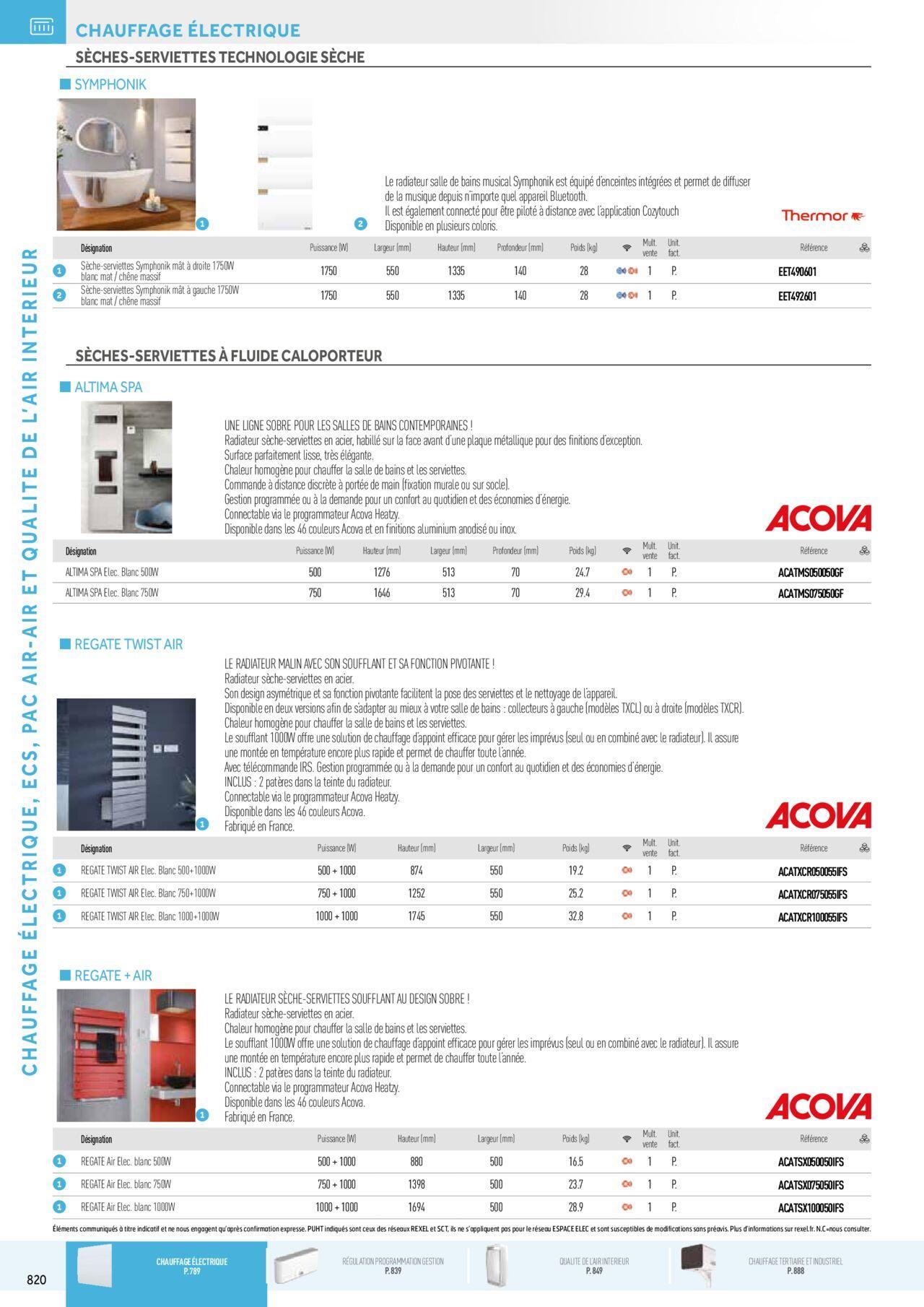 rexel - Rexel Chauffage Electrique, Eau Chaude Sanitaire, Climatisation, Ventilation et Photovoltaïque à partir du 01/12/2023 - 31/12/2024 - page: 36