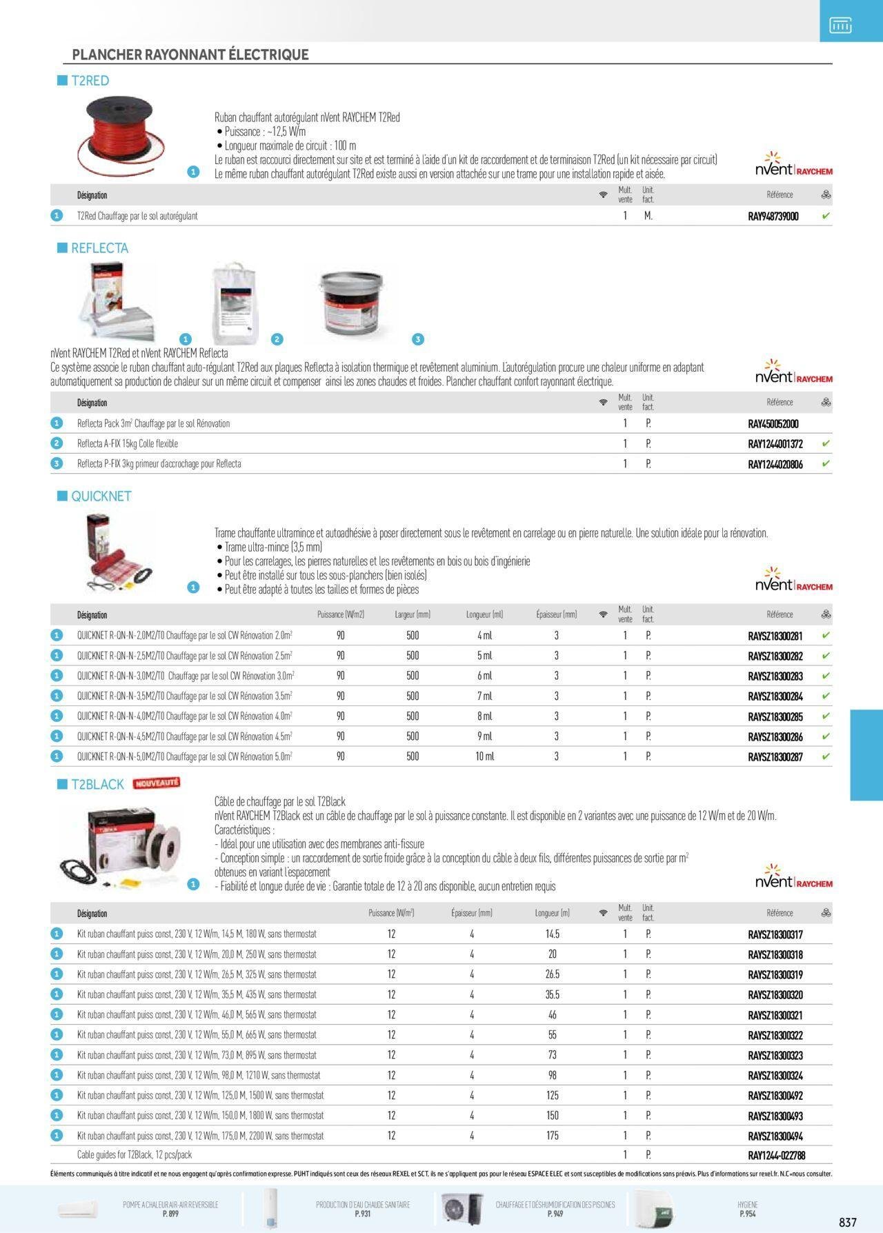 rexel - Rexel Chauffage Electrique, Eau Chaude Sanitaire, Climatisation, Ventilation et Photovoltaïque à partir du 01/12/2023 - 31/12/2024 - page: 53