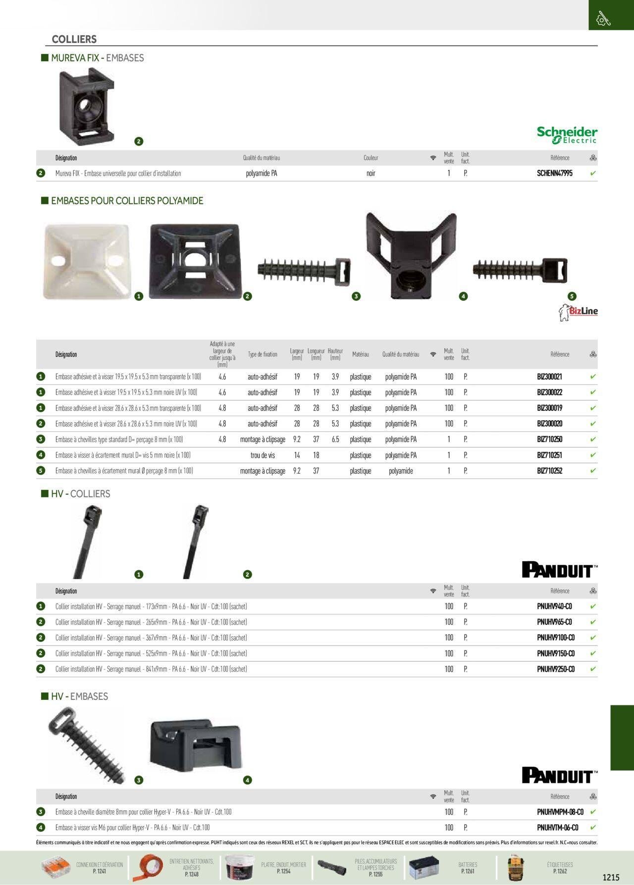 rexel - Rexel Catalogue petit tertiaire résidentiel EPI à partir du 01/12/2023 - 31/12/2024 - page: 83