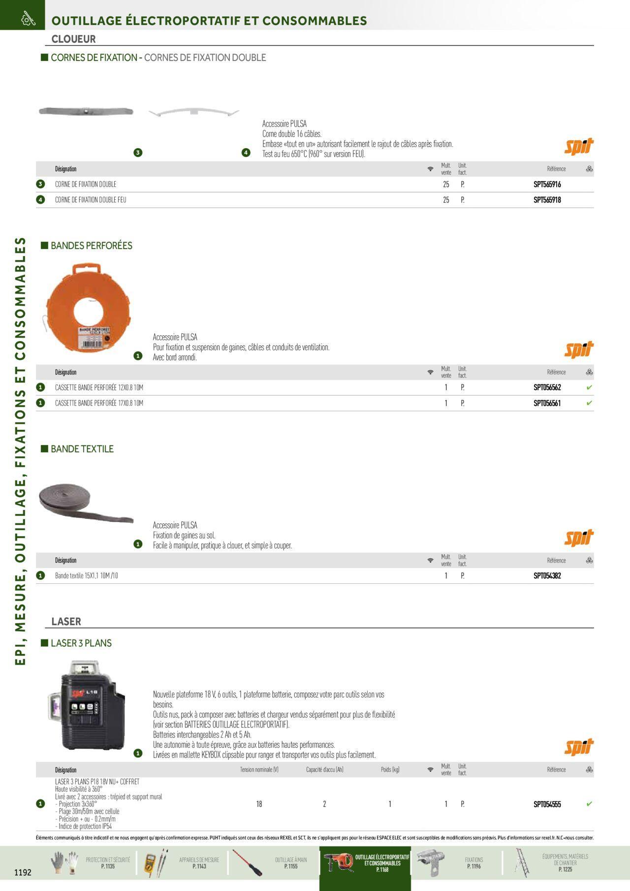 rexel - Rexel Catalogue petit tertiaire résidentiel EPI à partir du 01/12/2023 - 31/12/2024 - page: 60