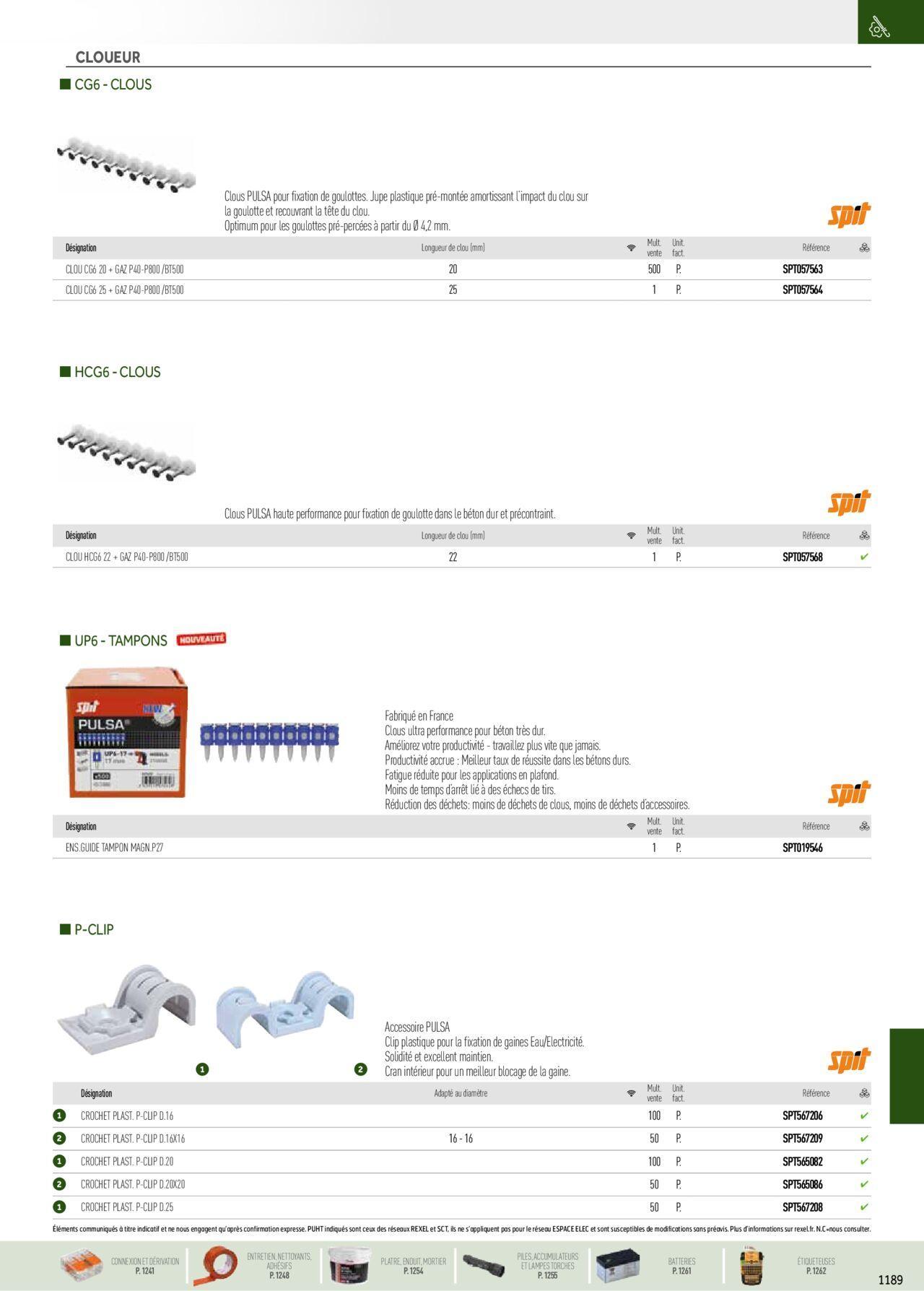 rexel - Rexel Catalogue petit tertiaire résidentiel EPI à partir du 01/12/2023 - 31/12/2024 - page: 57