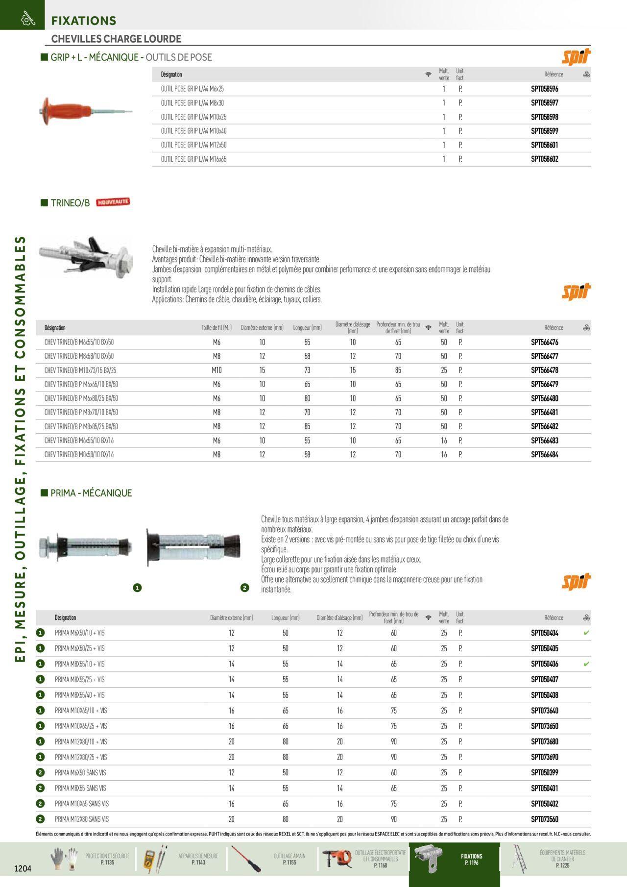 rexel - Rexel Catalogue petit tertiaire résidentiel EPI à partir du 01/12/2023 - 31/12/2024 - page: 72