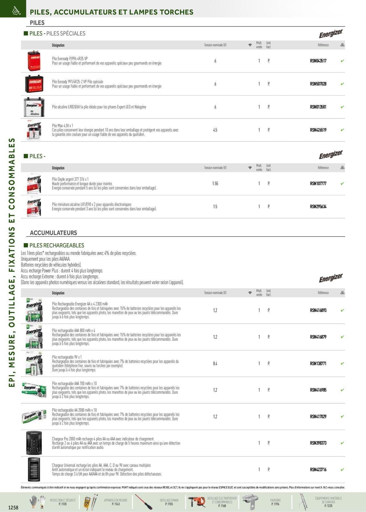 rexel - Rexel Catalogue petit tertiaire résidentiel EPI à partir du 01/12/2023 - 31/12/2024 - page: 126