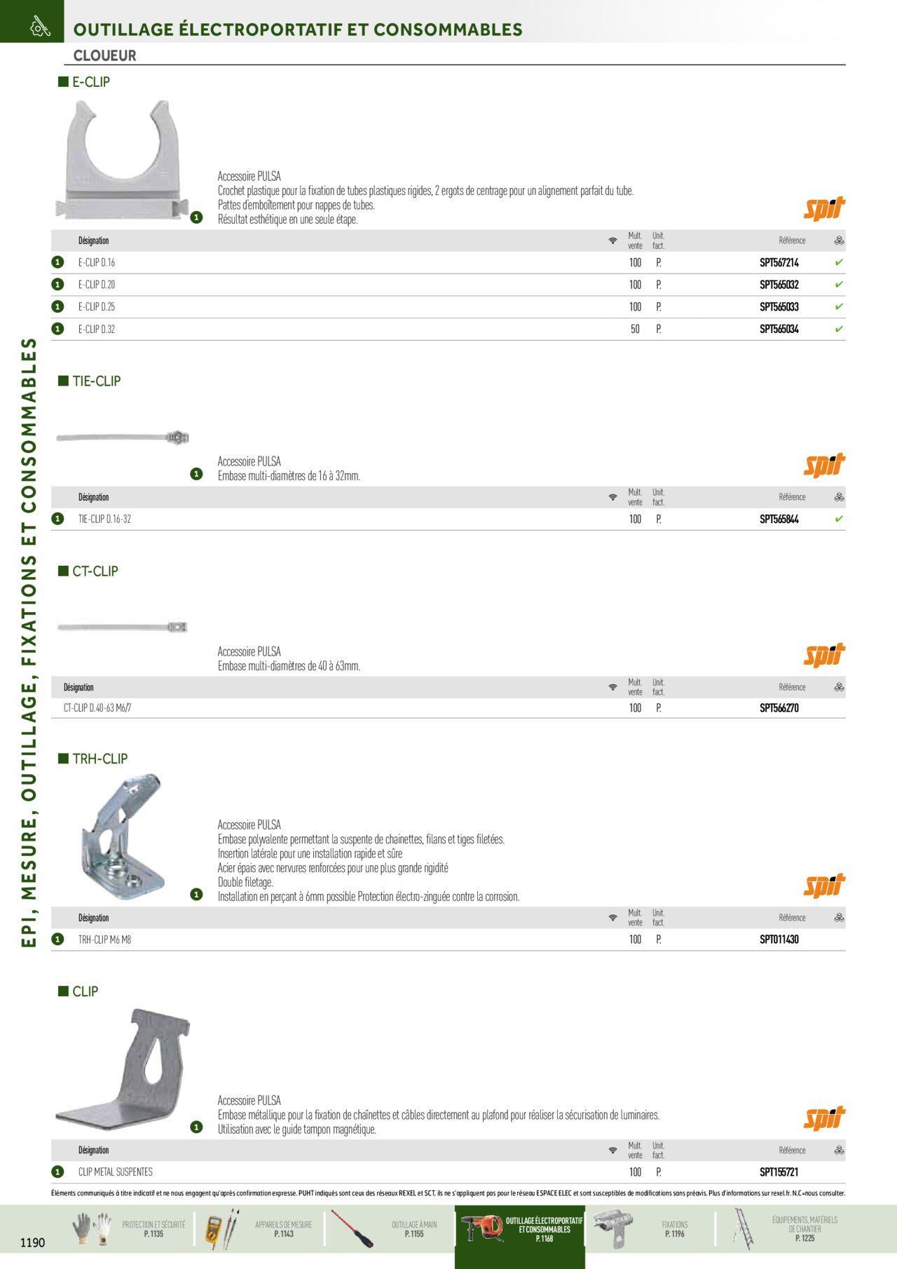 rexel - Rexel Catalogue petit tertiaire résidentiel EPI à partir du 01/12/2023 - 31/12/2024 - page: 58