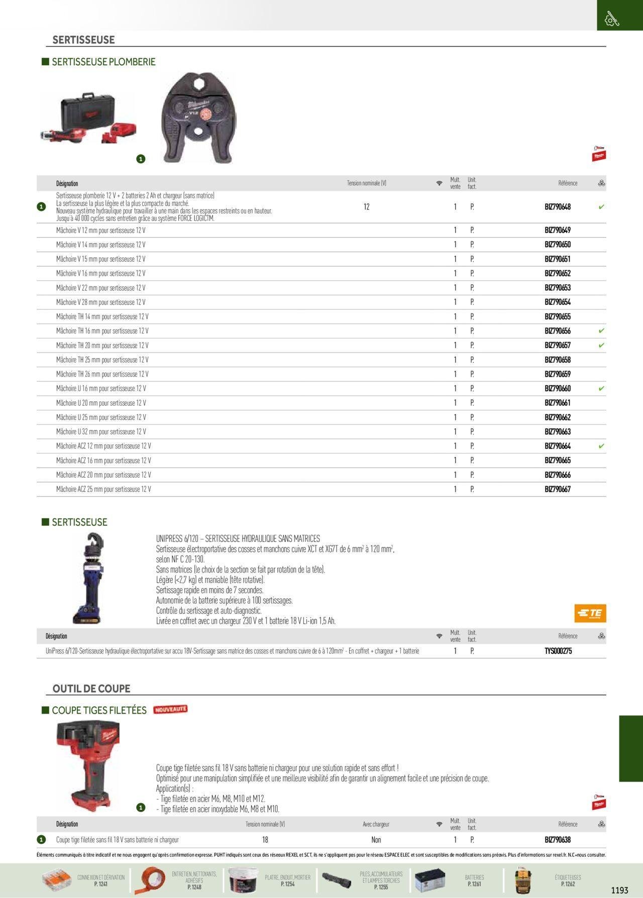 rexel - Rexel Catalogue petit tertiaire résidentiel EPI à partir du 01/12/2023 - 31/12/2024 - page: 61