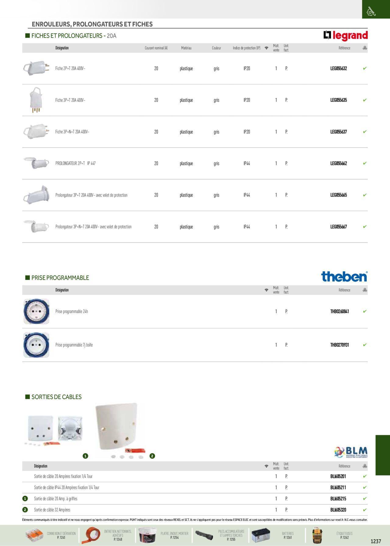 rexel - Rexel Catalogue petit tertiaire résidentiel EPI à partir du 01/12/2023 - 31/12/2024 - page: 105