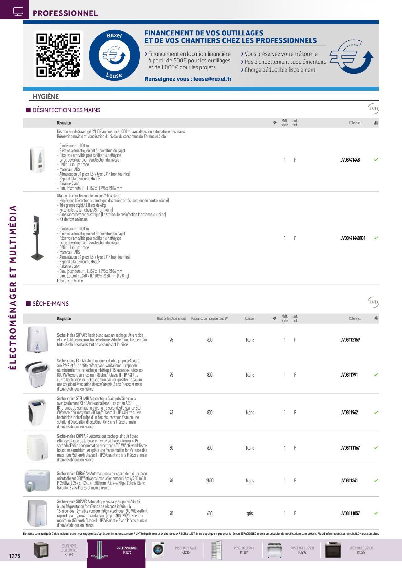 rexel - Rexel Electroménager et Multimédia à partir du 01/12/2023 - 31/12/2024 - page: 12