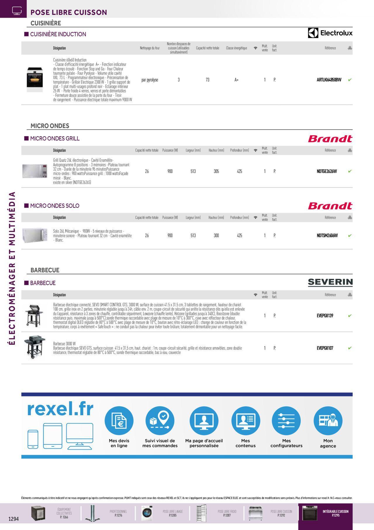 rexel - Rexel Electroménager et Multimédia à partir du 01/12/2023 - 31/12/2024 - page: 30