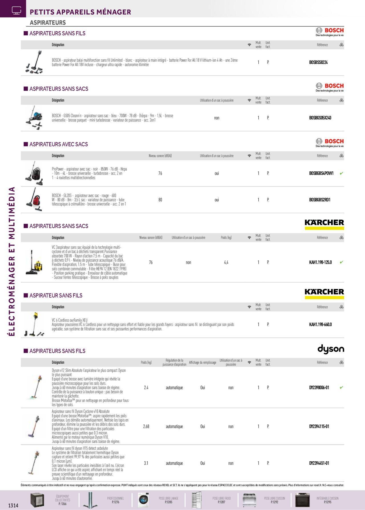 rexel - Rexel Electroménager et Multimédia à partir du 01/12/2023 - 31/12/2024 - page: 50